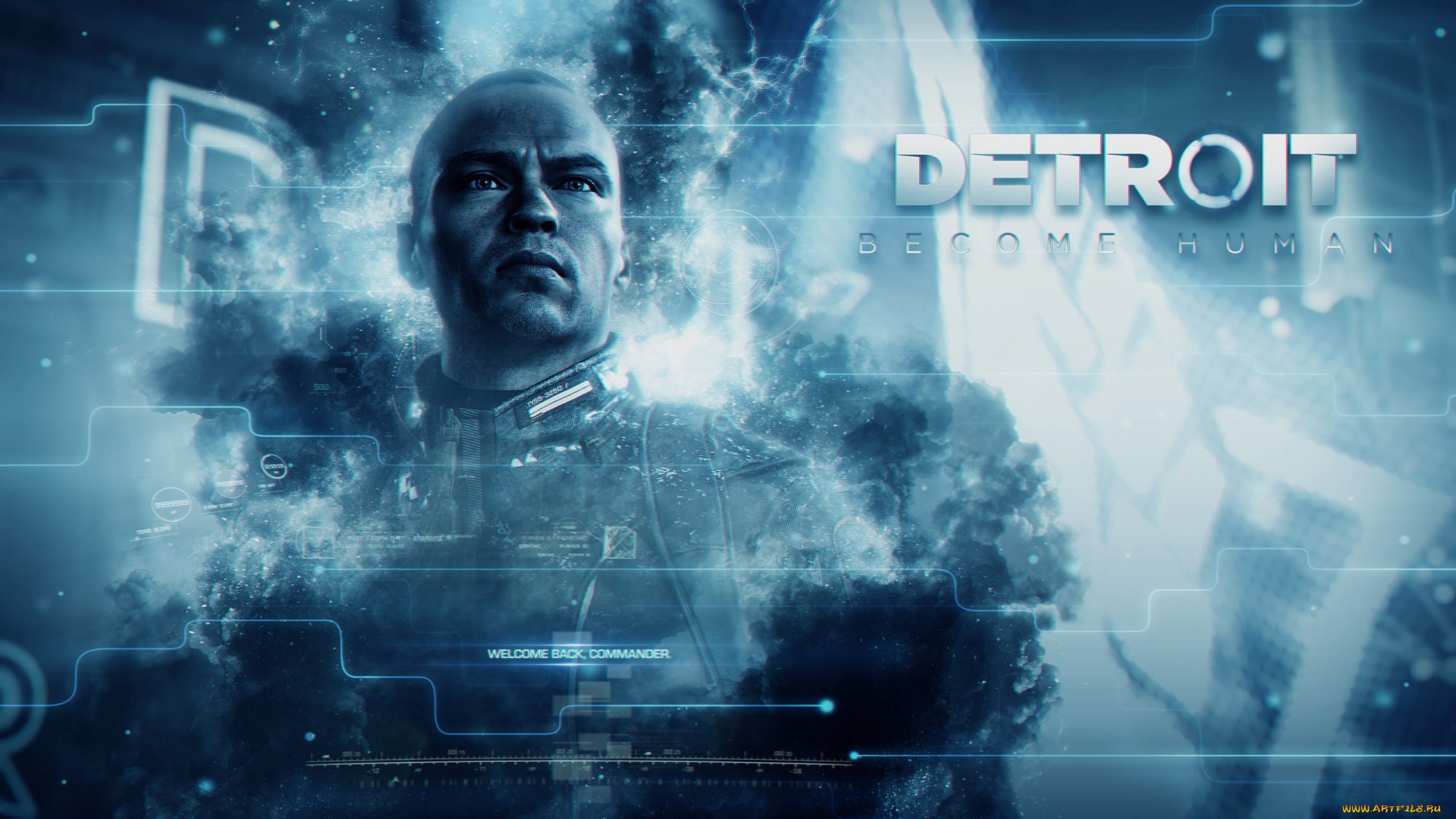видео, игры, detroit, , become, human, маркус, markus, become, human