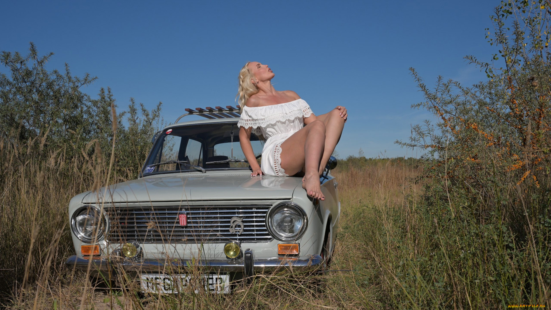 автомобили, -авто, с, девушками, ваз, 2101