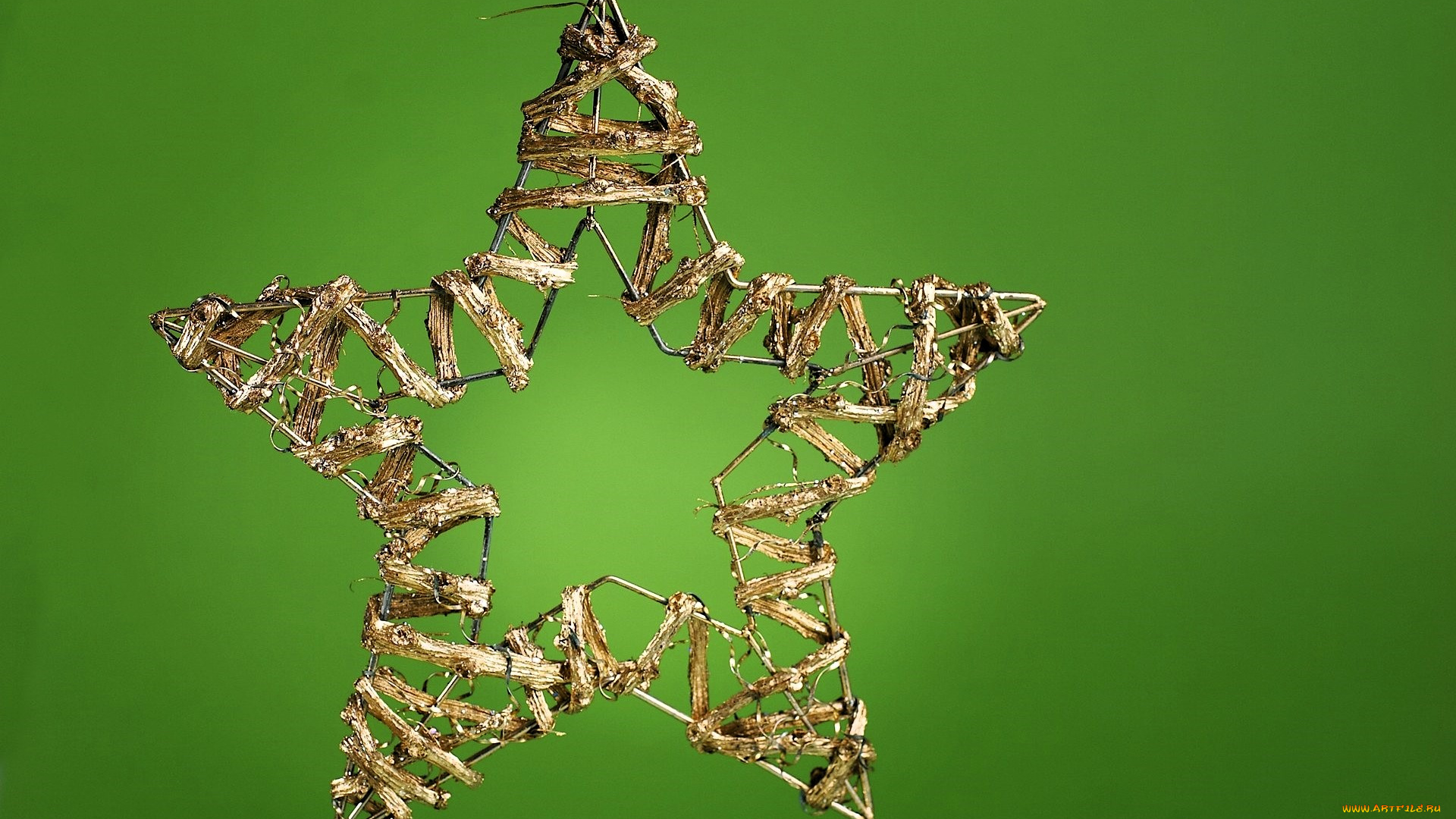 праздничные, снежинки, и, звёздочки, звезда, украшение