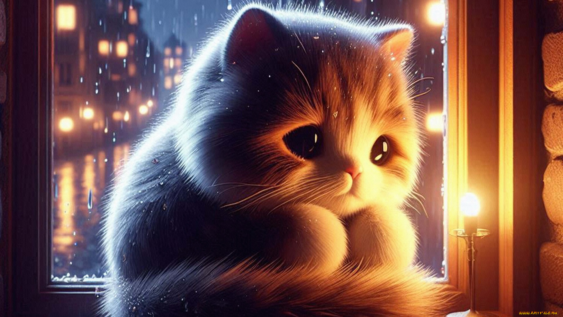 разное, компьютерный, дизайн, кот, кошка