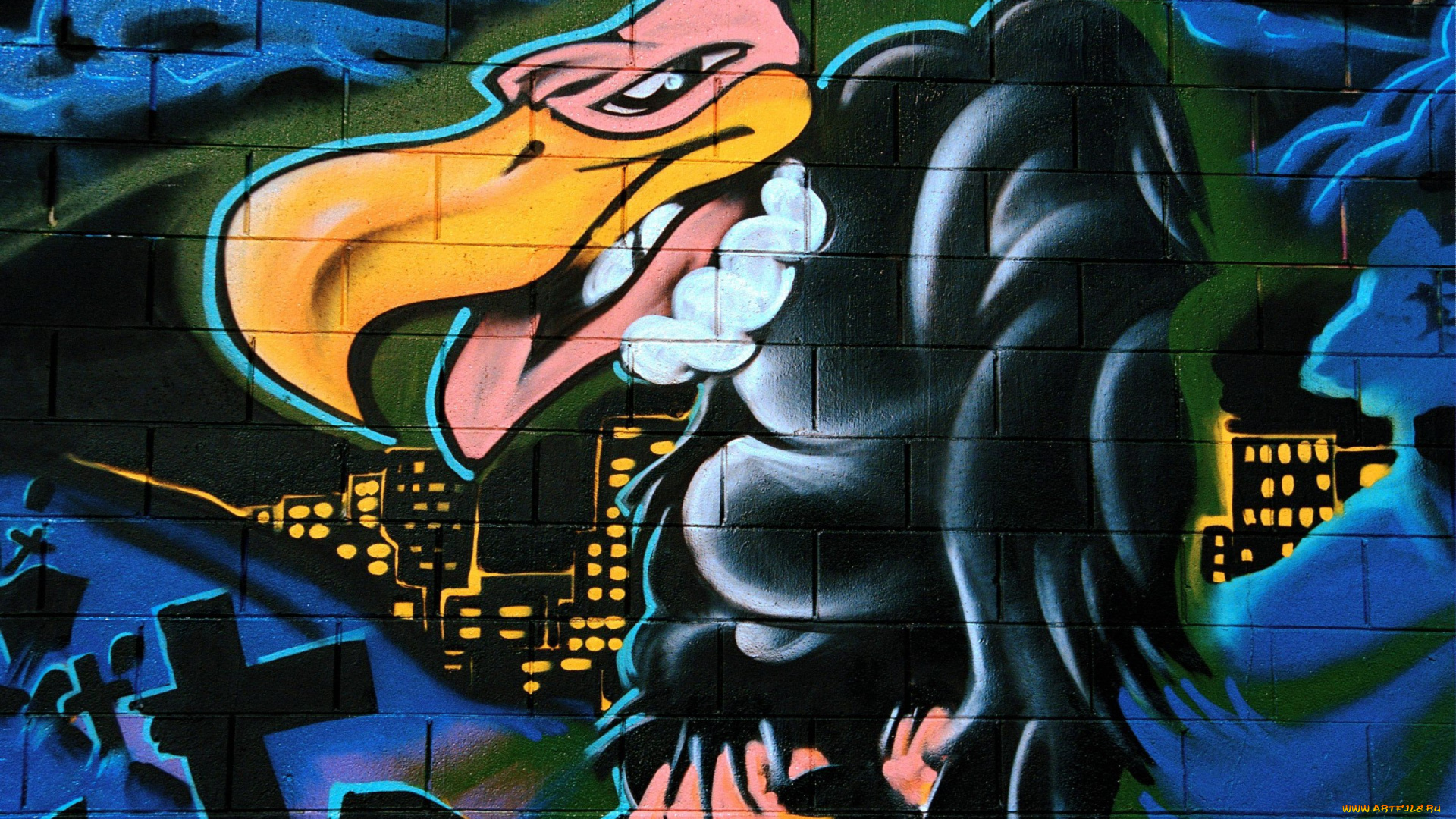 разное, граффити