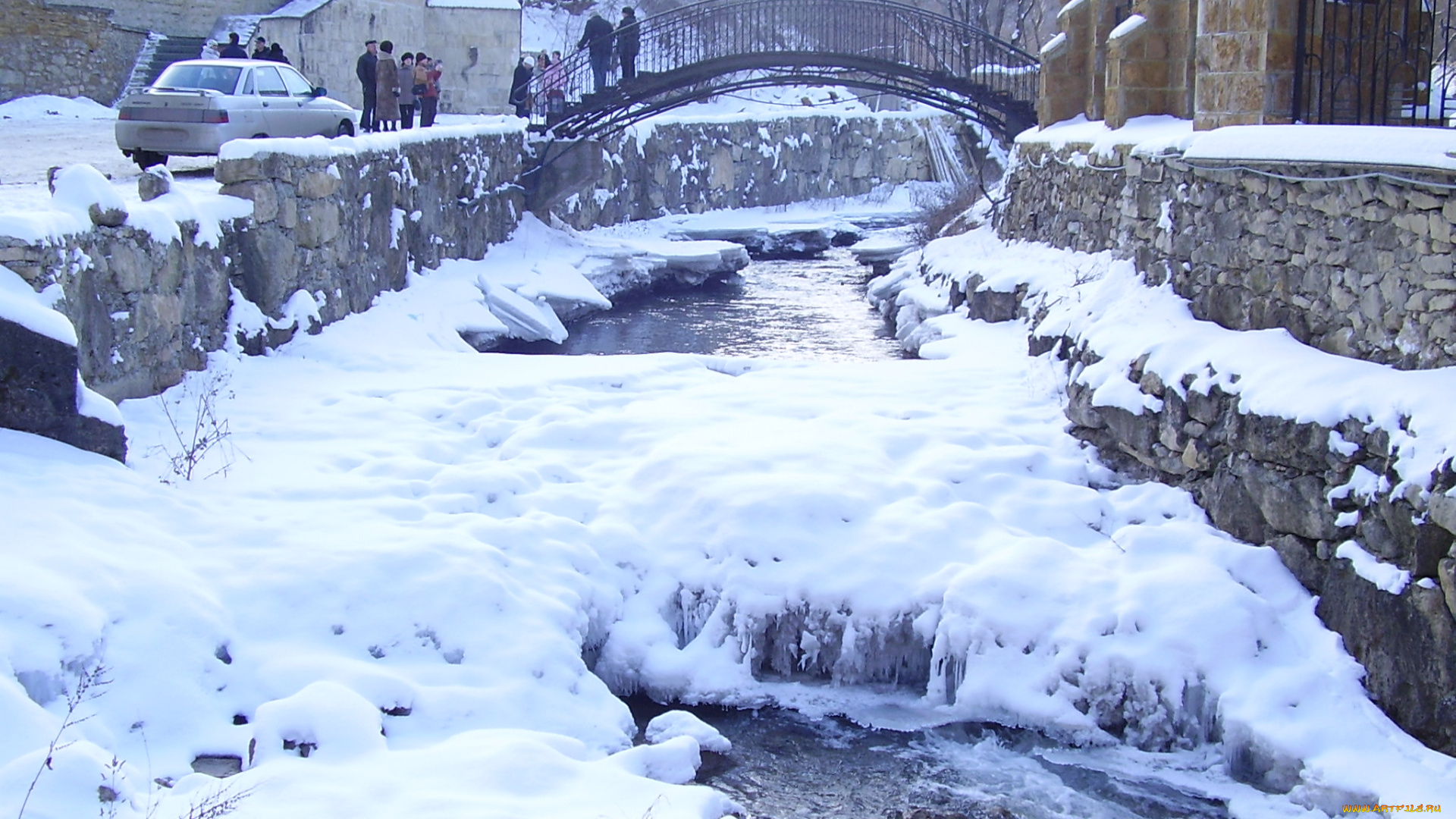 замок, города, мосты