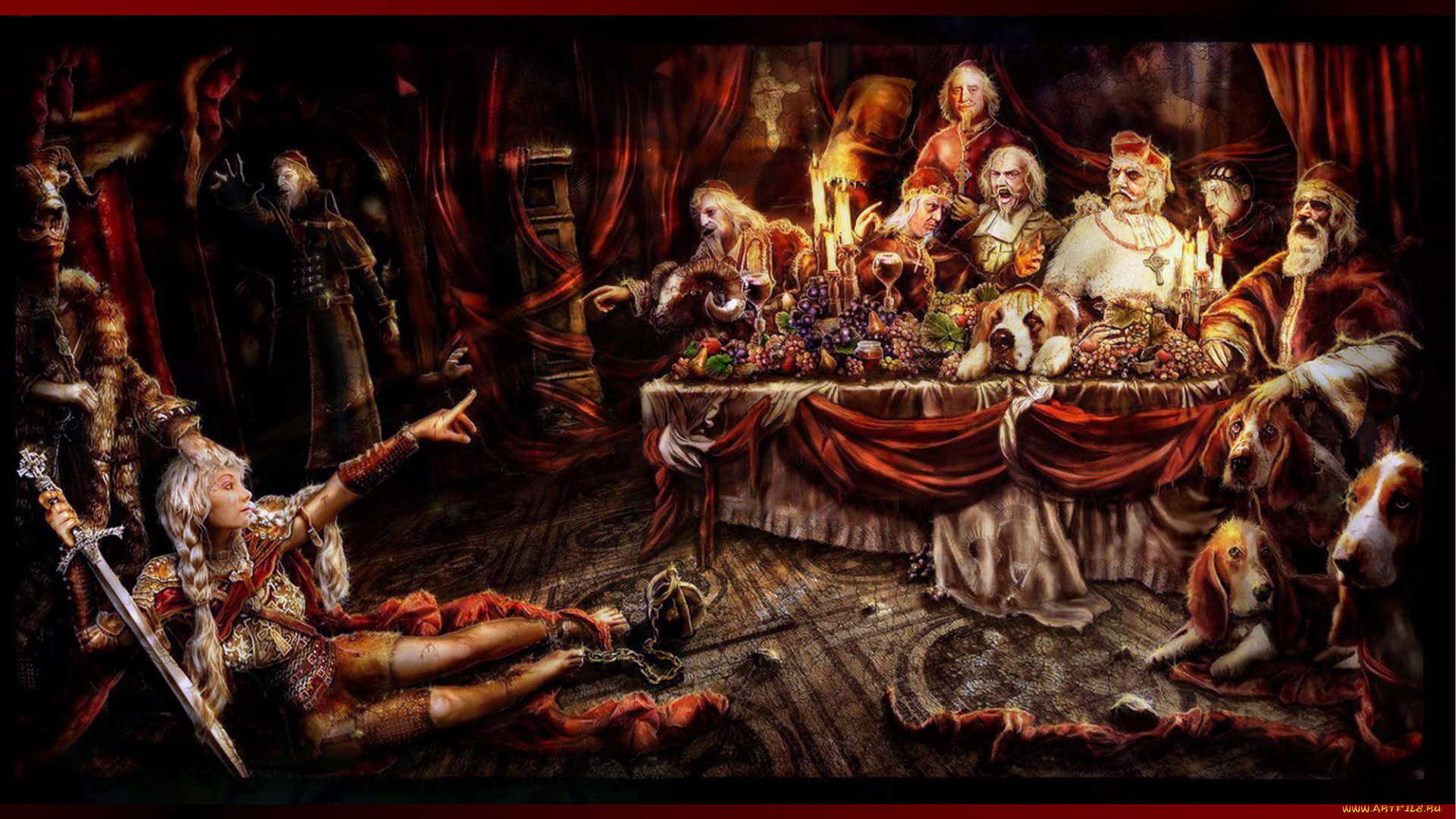 жанна, арк, рисованные, lukas, jevcak