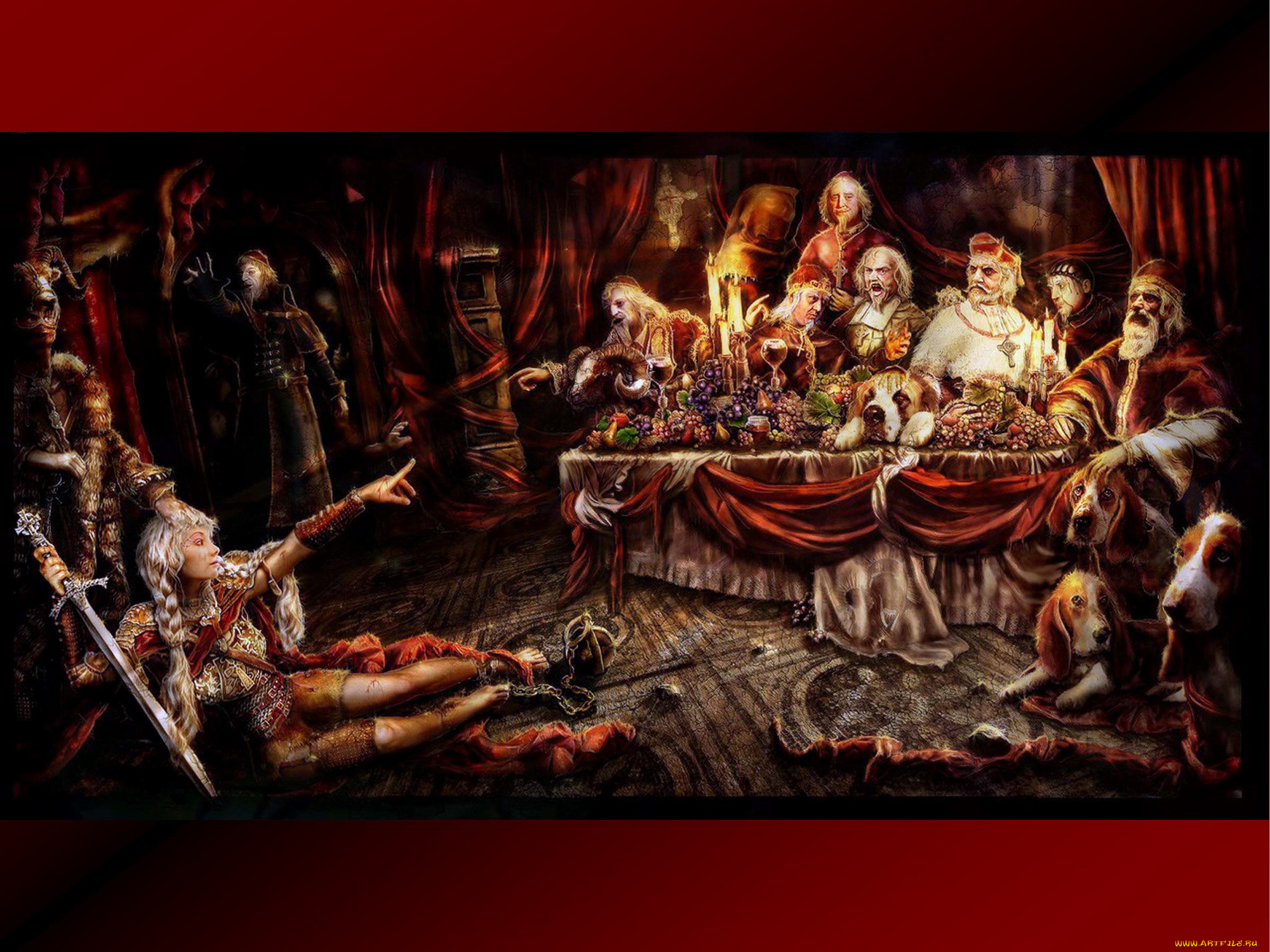 жанна, арк, рисованные, lukas, jevcak