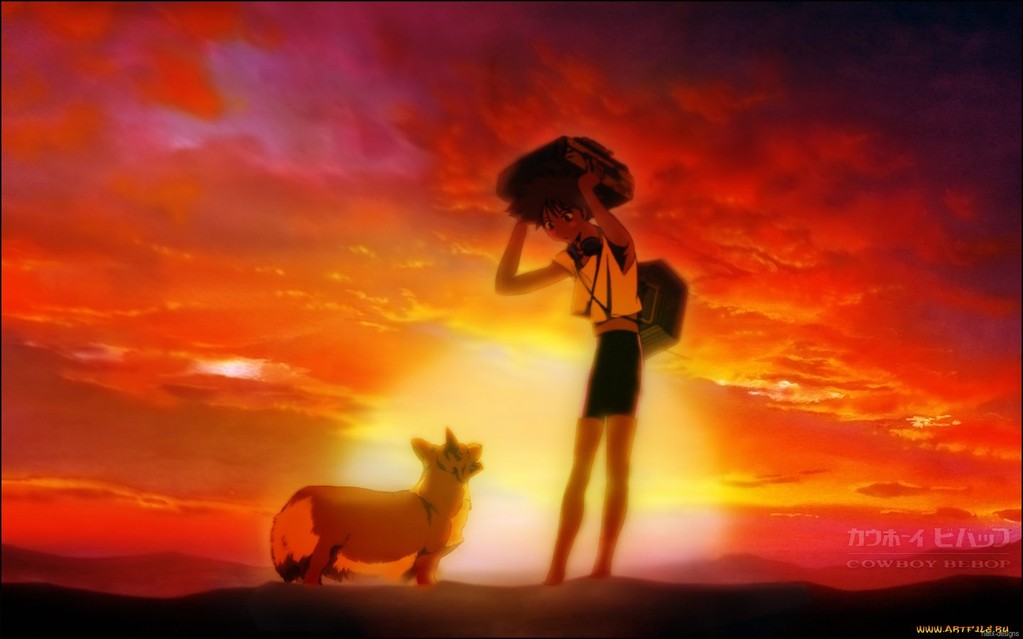 аниме, cowboy, bebop