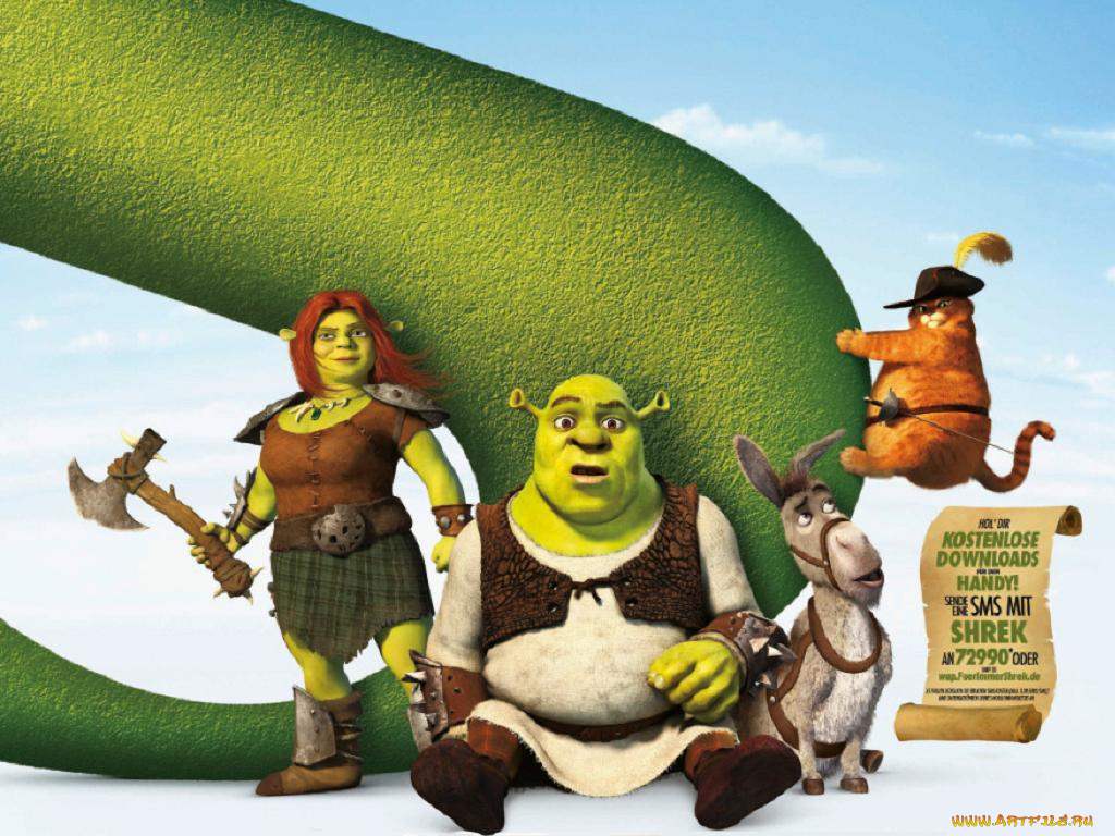 мультфильмы, shrek, forever, after