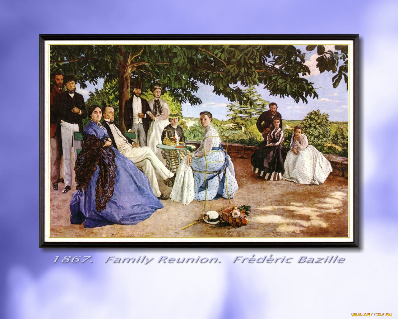 frederic, bazille, рисованные