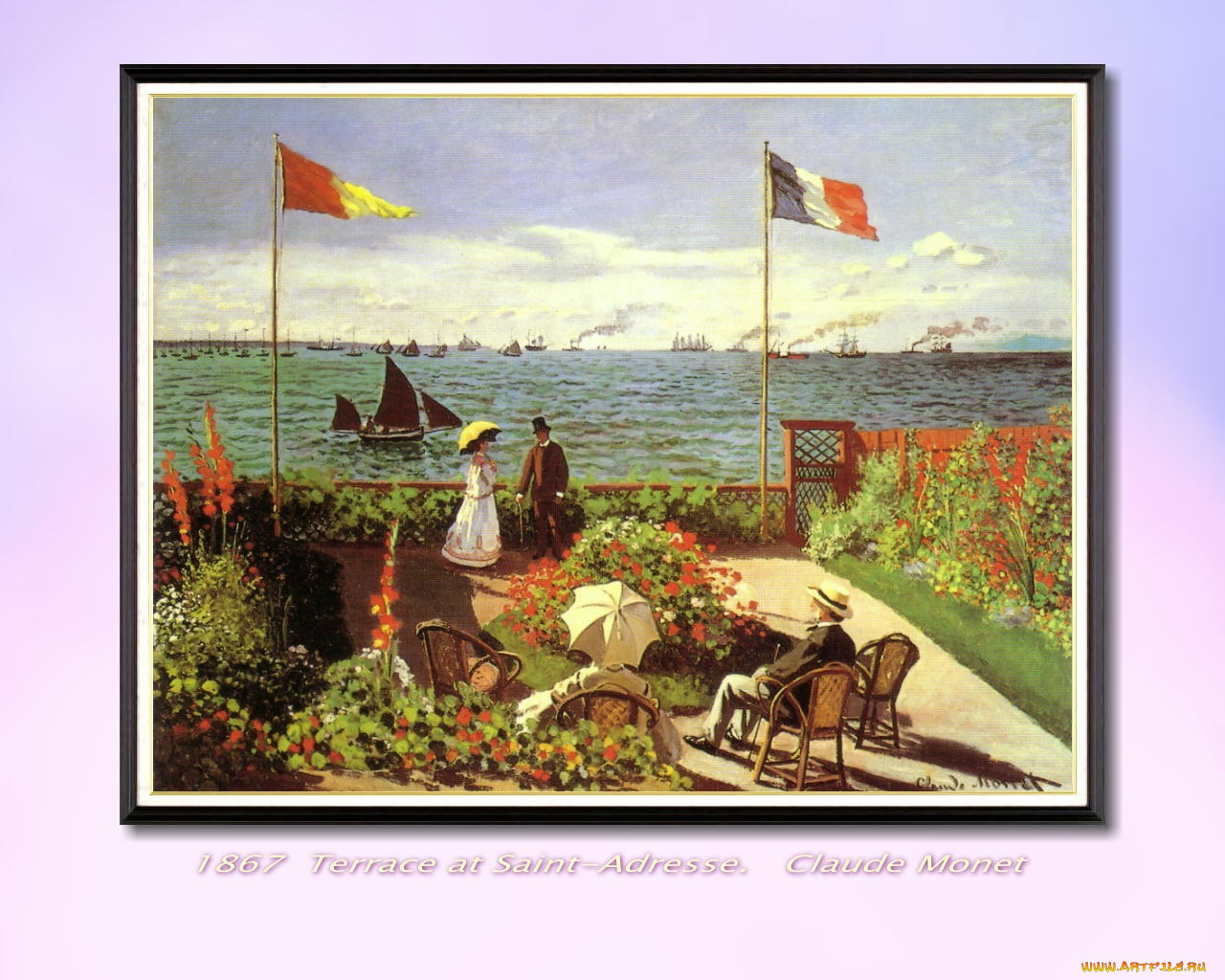 oscar, claude, monet, рисованные