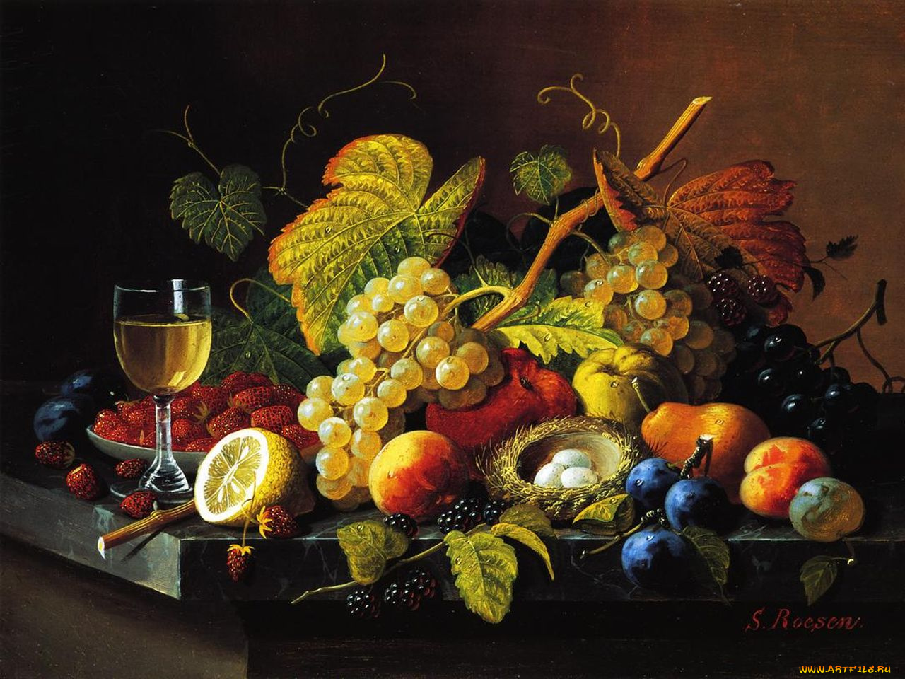 severin, roesen, рисованные