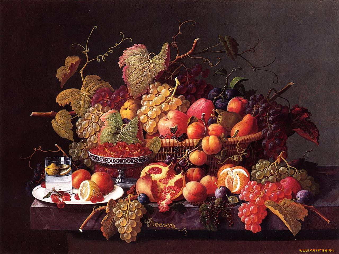 severin, roesen, рисованные