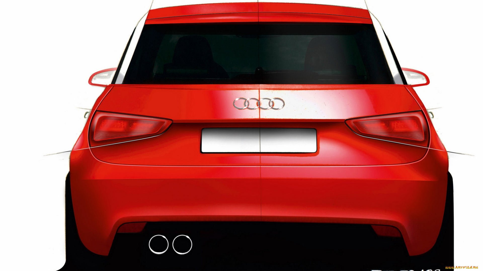 автомобили, рисованные