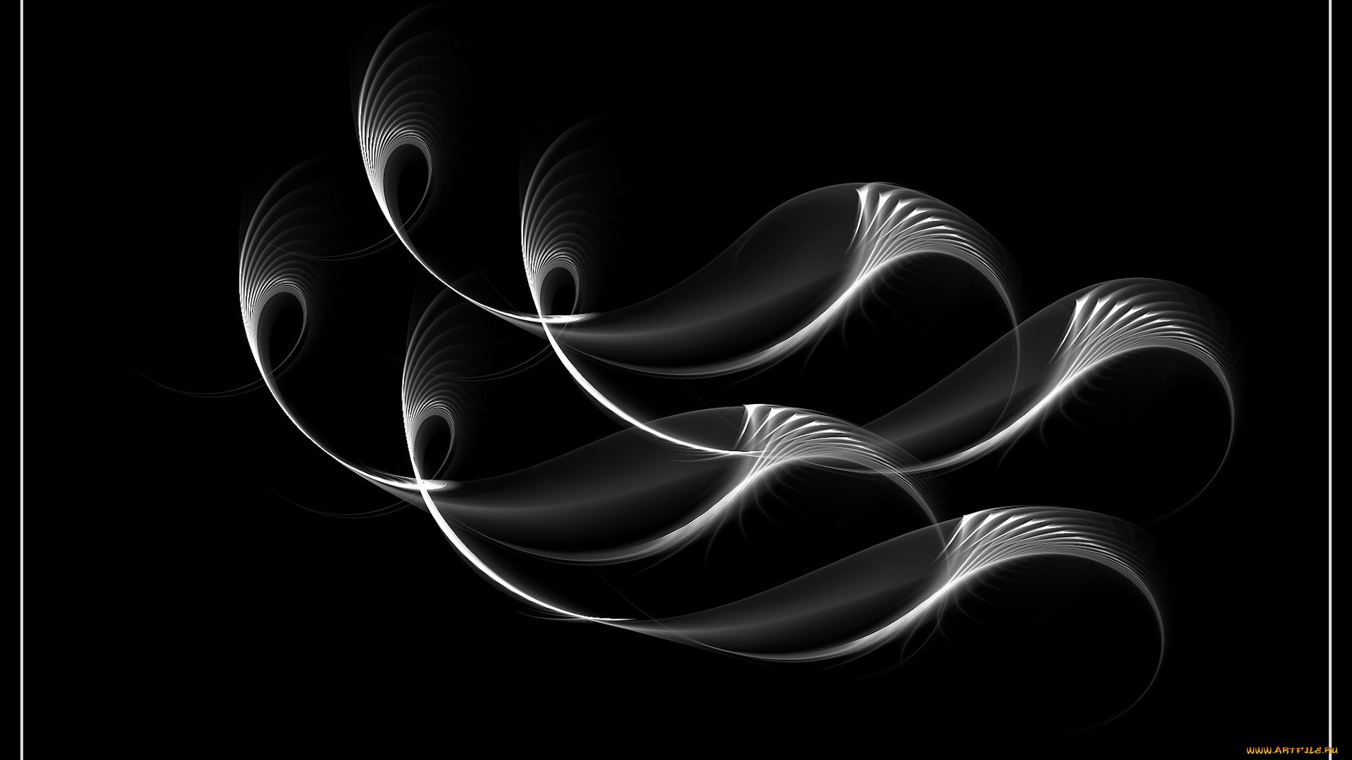 3д, графика, fractal, фракталы, фон, узор