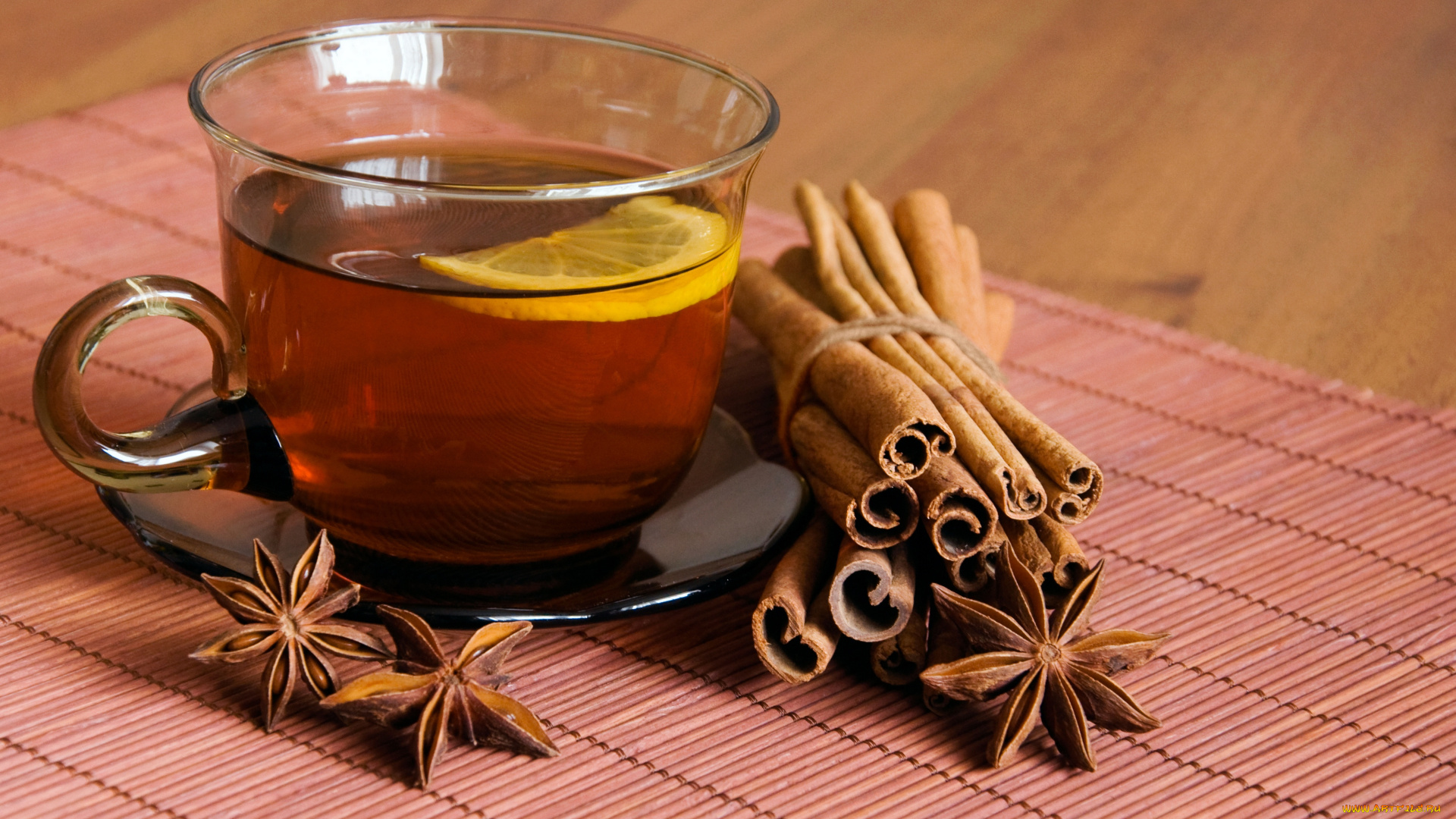 еда, напитки, Чай, чай, лимон, бадьян, ваниль, блюдце, чашка