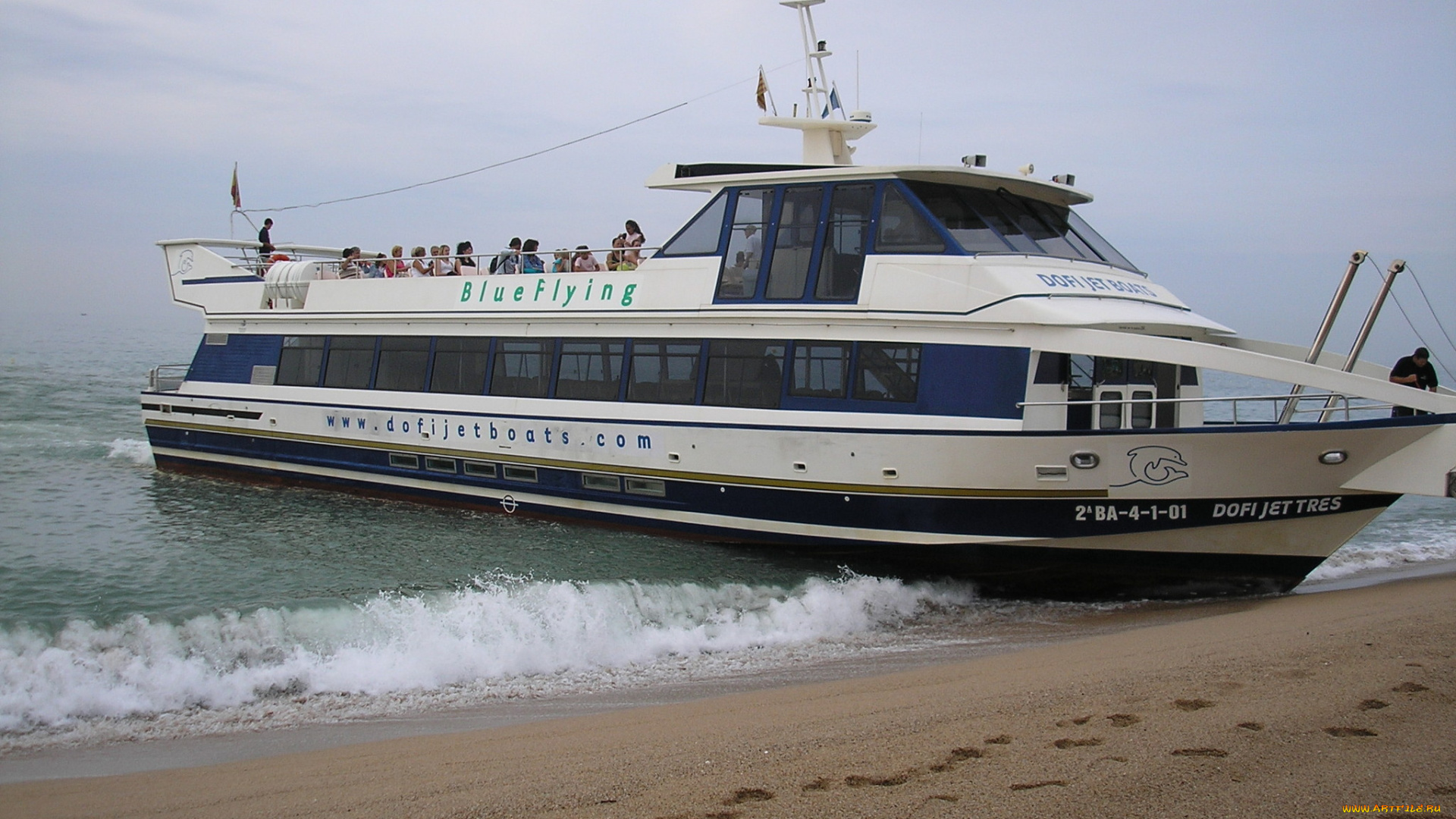 корабли, теплоходы, песок, вода, следы, теплоход