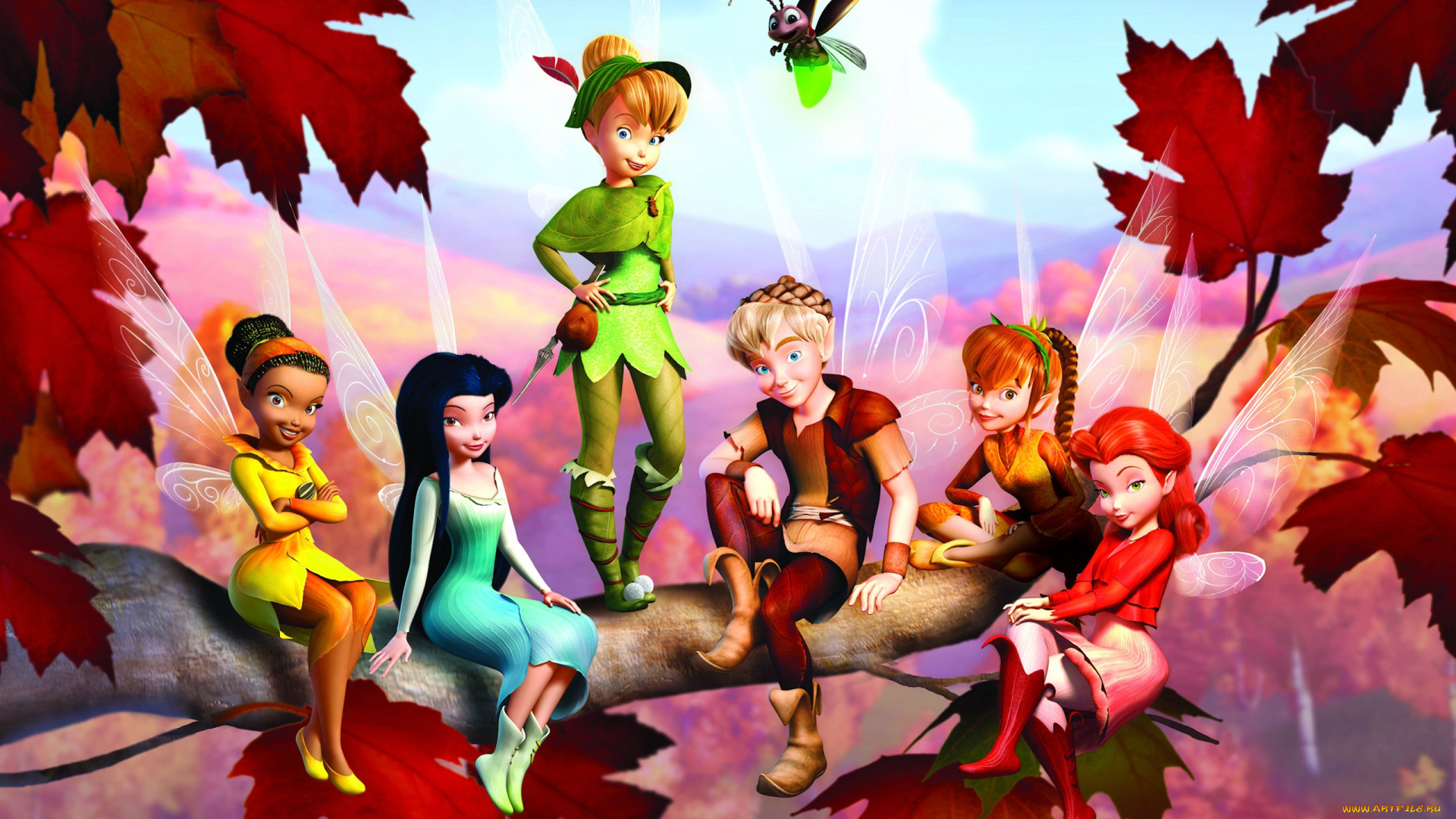 мультфильмы, tinker, bell, and, the, lost, treasure, феи