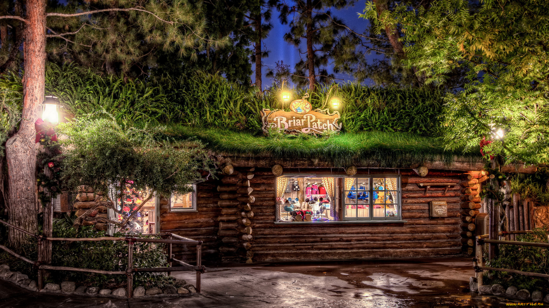 города, диснейленд, калифорния