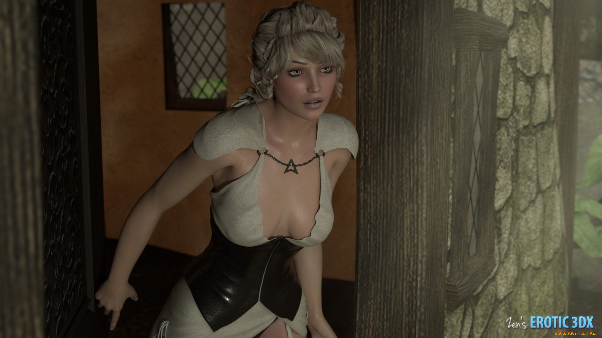 3д, графика, people, , люди, девушка, взгляд