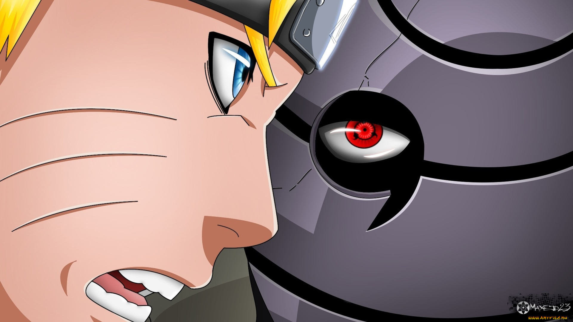 аниме, naruto, лица, обито, наруто, масеа