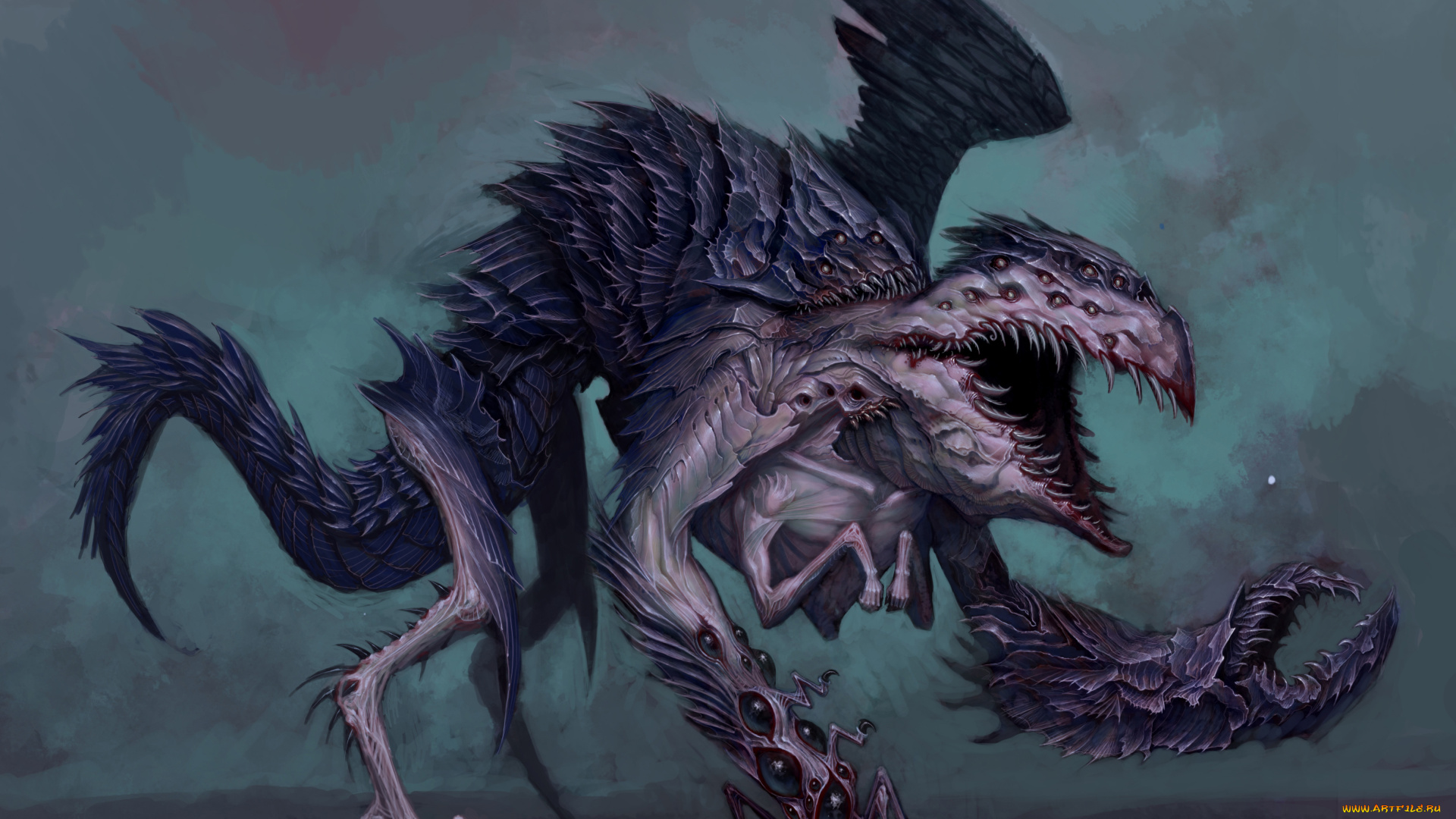 фэнтези, существа, бестия, чудовище, монстр, тварь
