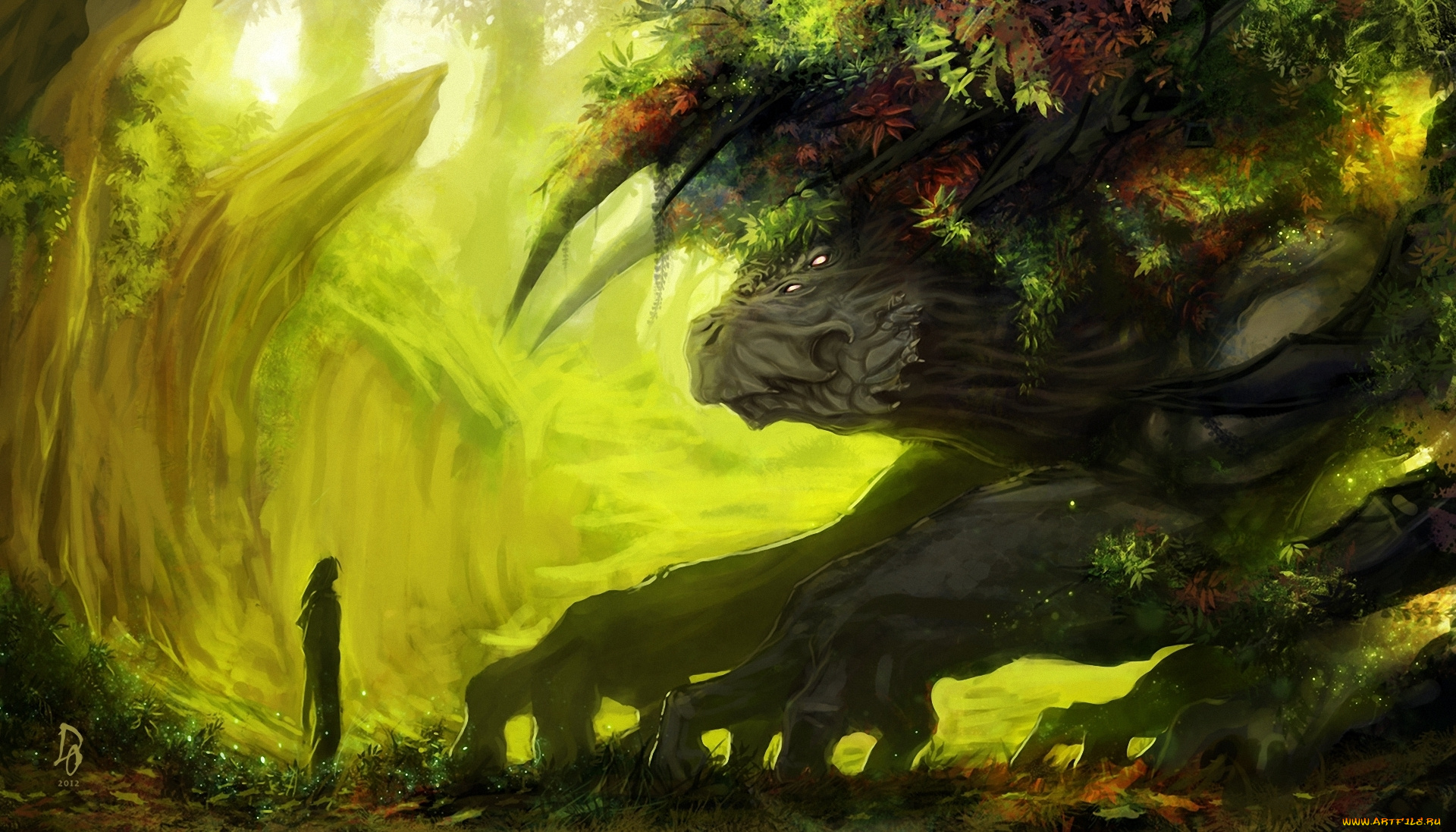 фэнтези, существа, монстр, существо, человек, иной, мир