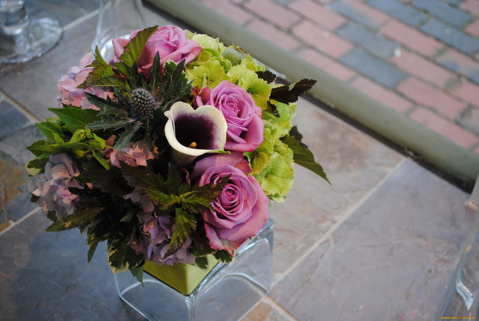 цветы, букеты, , композиции, розы, букет, каллы