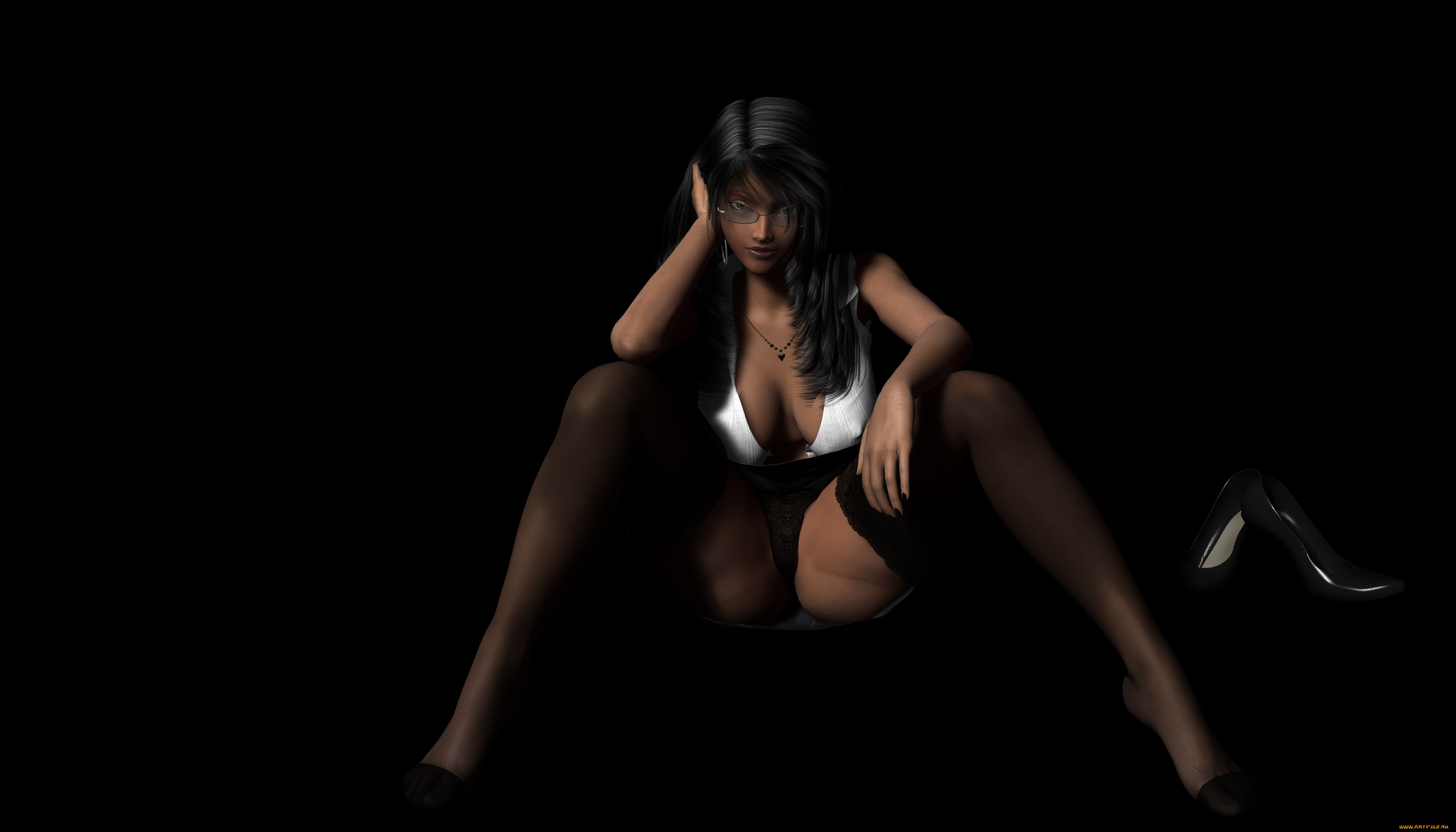 3д, графика, люди, , people, фон, девушка, взгляд