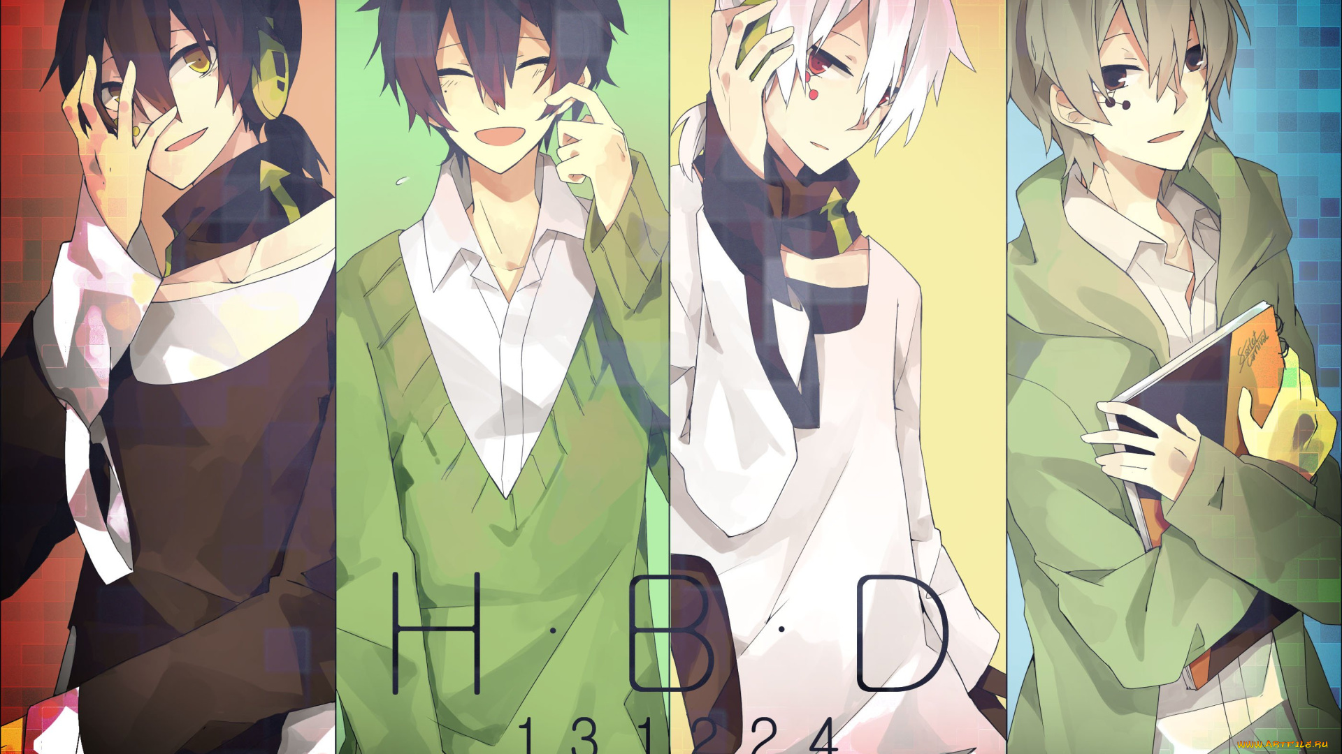 аниме, kagerou, project, kagerou, project