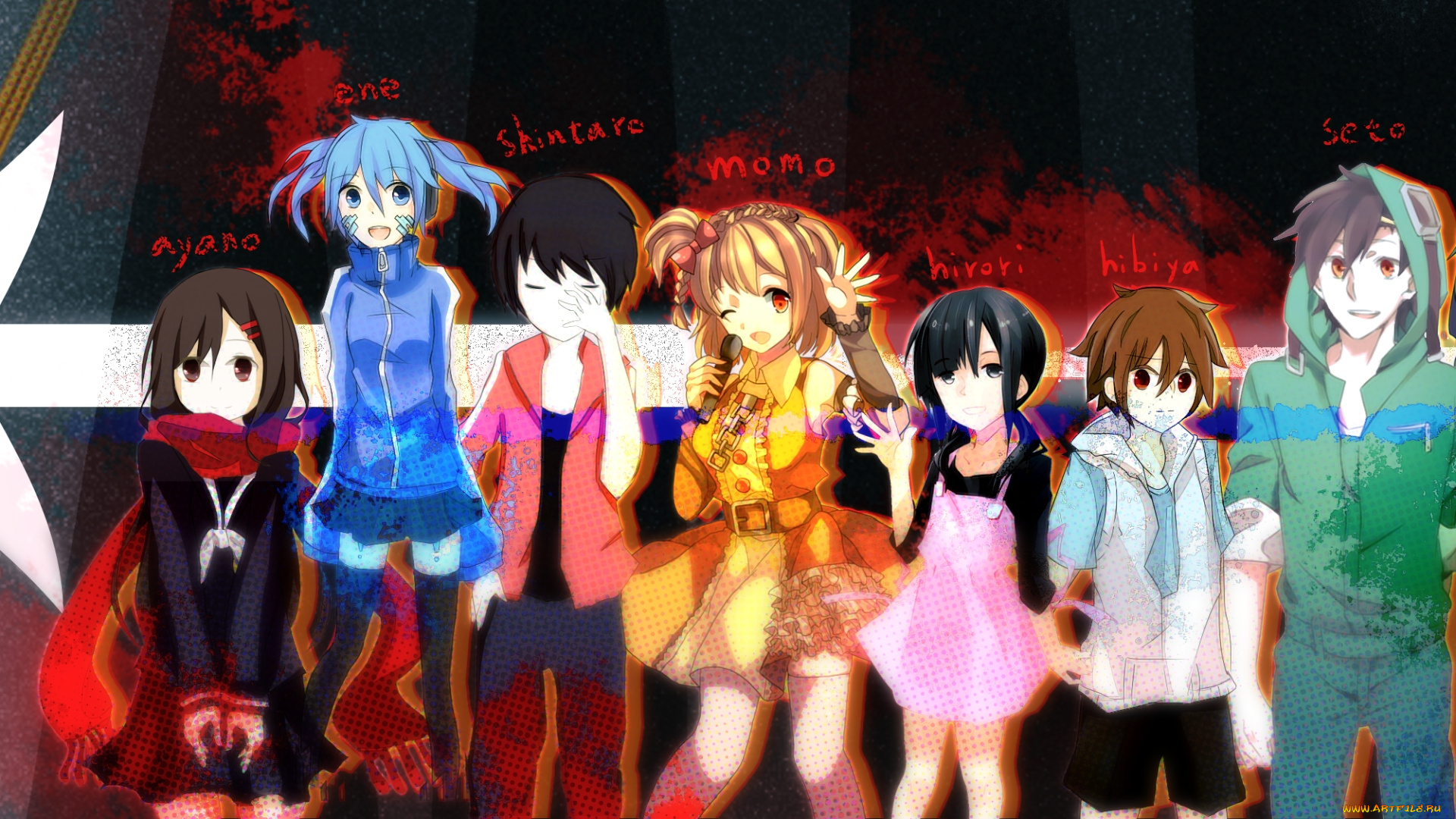 аниме, kagerou, project, kagerou, project