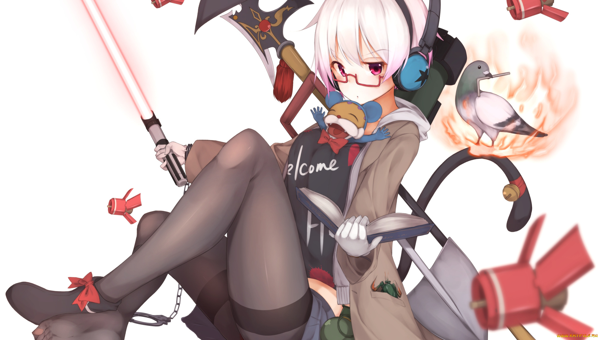 аниме, touhou, star, wars, waterdog