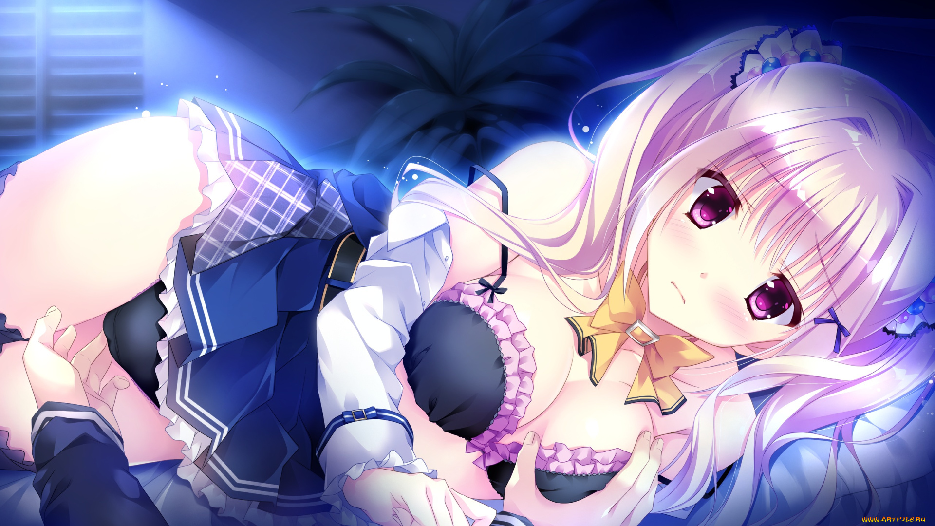 coy, surah, kimochi, but, kasanekata, аниме, unknown, , другое, девушка, взгляд, фон, mio, kimishima