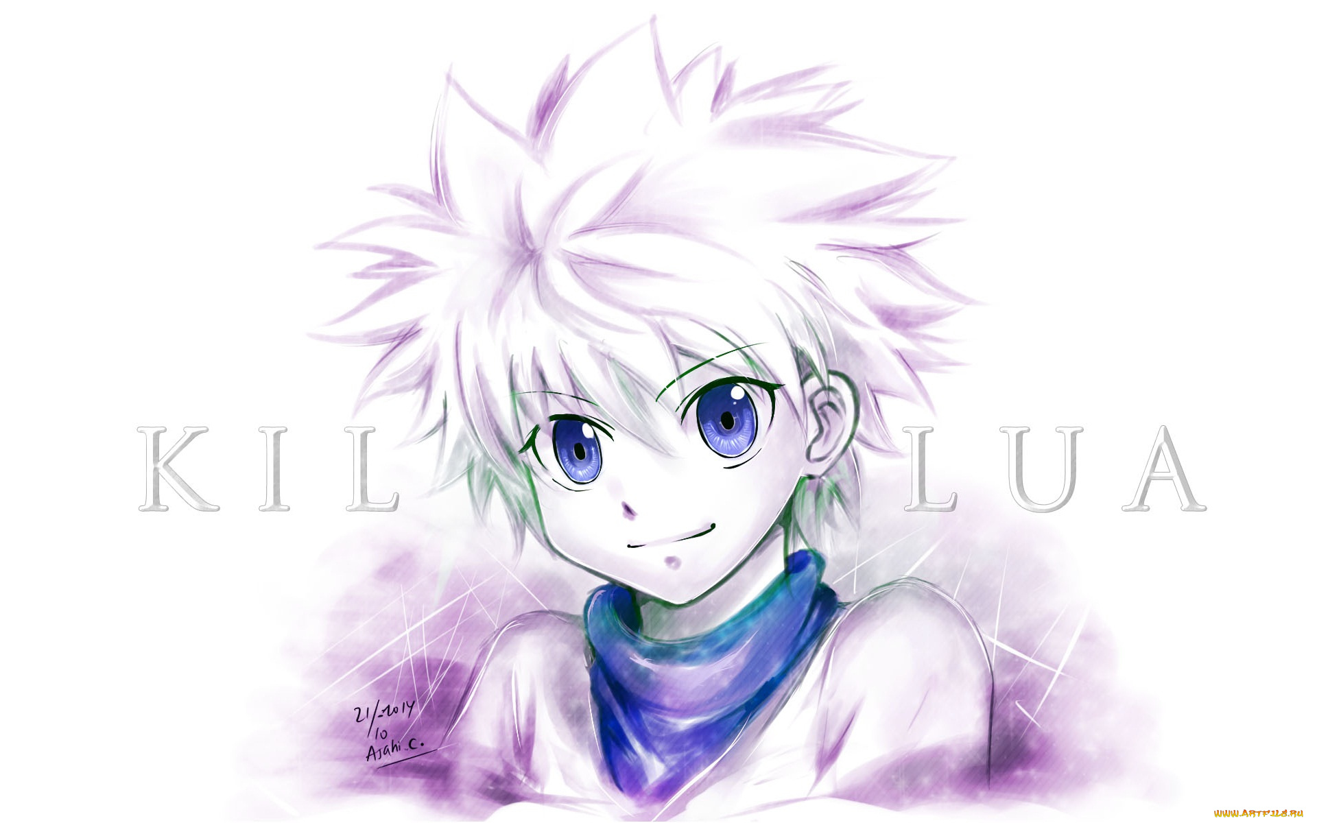 аниме, hunter, x, hunter, киллуа