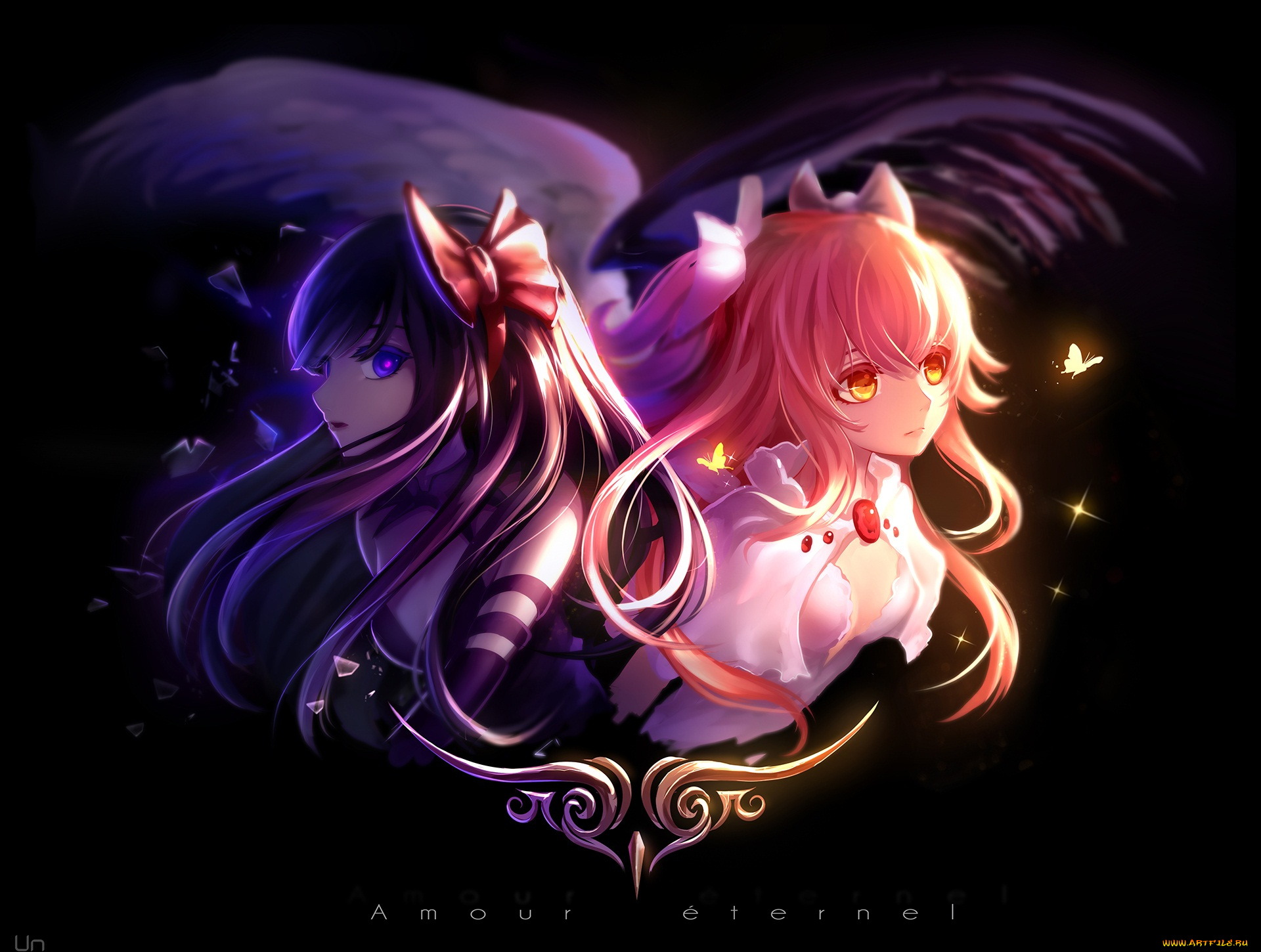 автор, , un, s, аниме, mahou, shoujo, madoka, magika, mahou, shoujo, madoka, magica, akemi, homura, akuma, kaname, ultimate