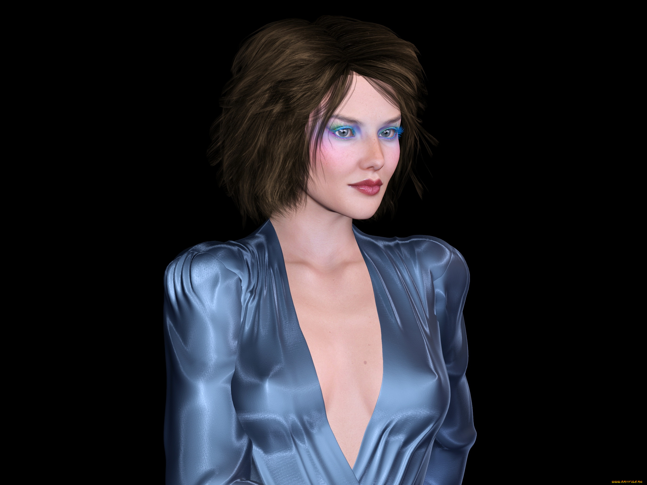 3д, графика, люди, , people, фон, взгляд, девушка