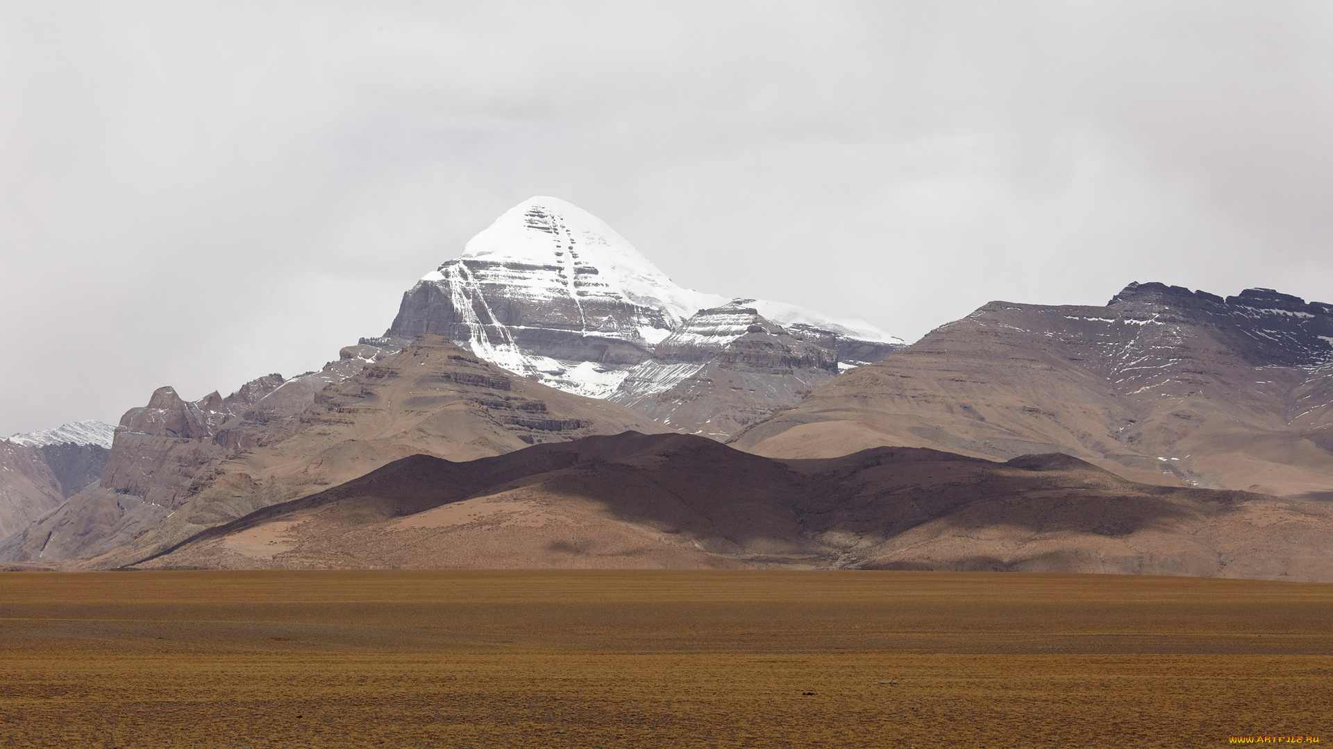 тибет, , кайлас, природа, горы, вершина, снег, гора, вид, паломничество, кайлас