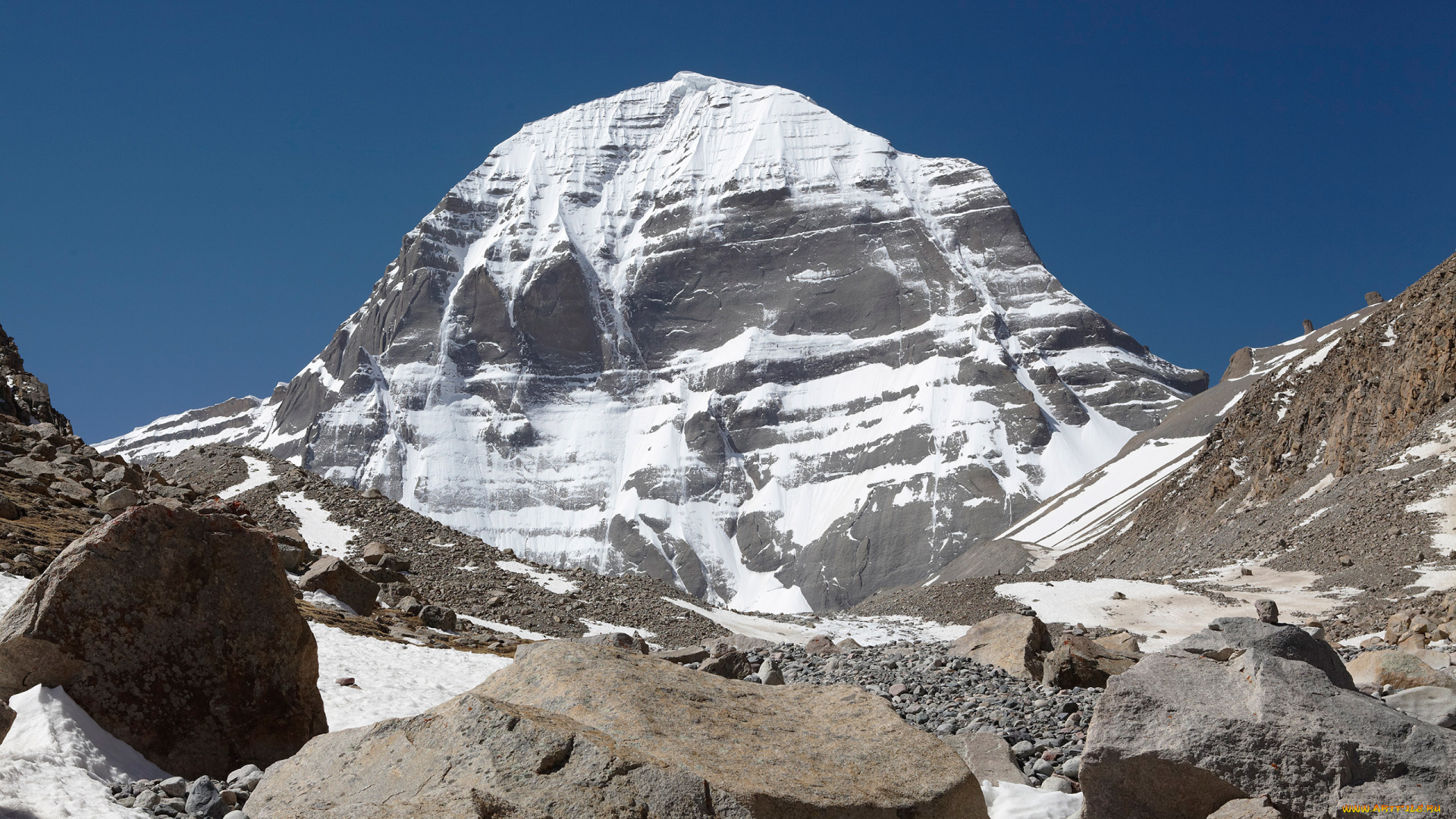 тибет, , кайлас, природа, горы, вершина, вид, снег, паломничество, кайлас, гора