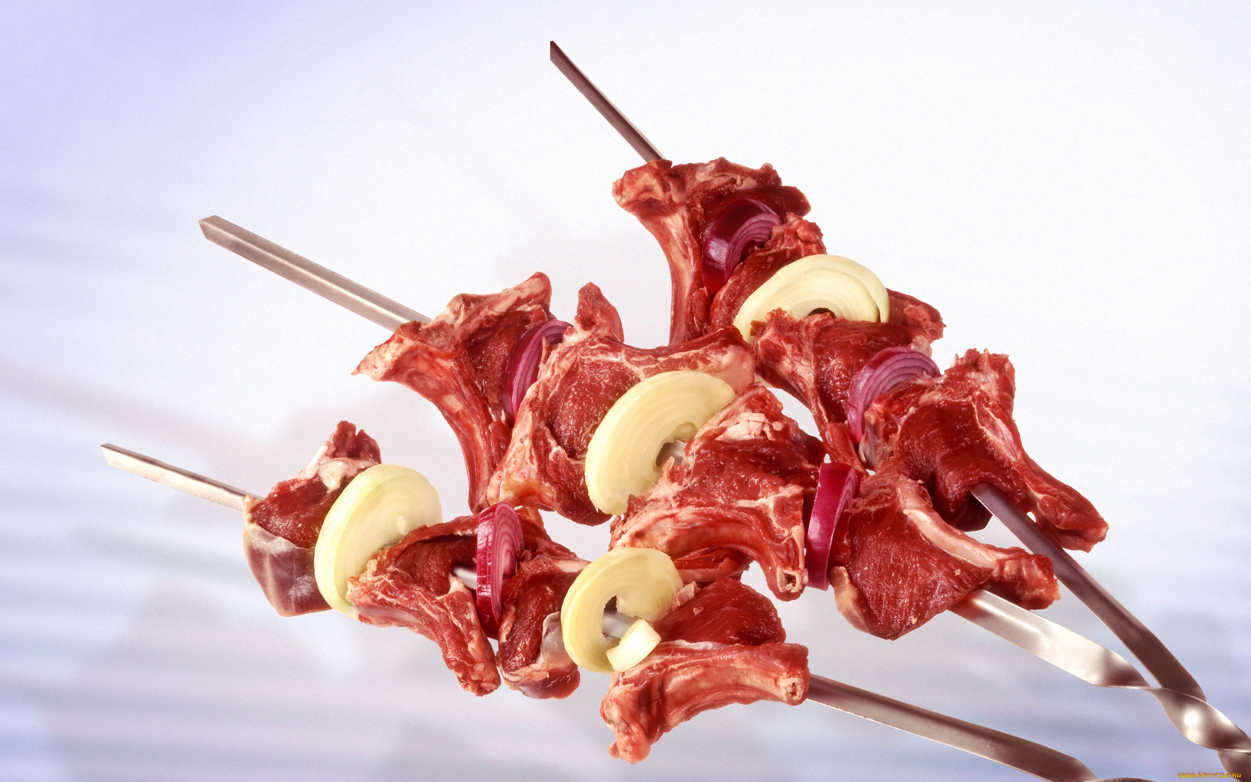 еда, шашлык, , барбекю, шампуры, мясо, лук