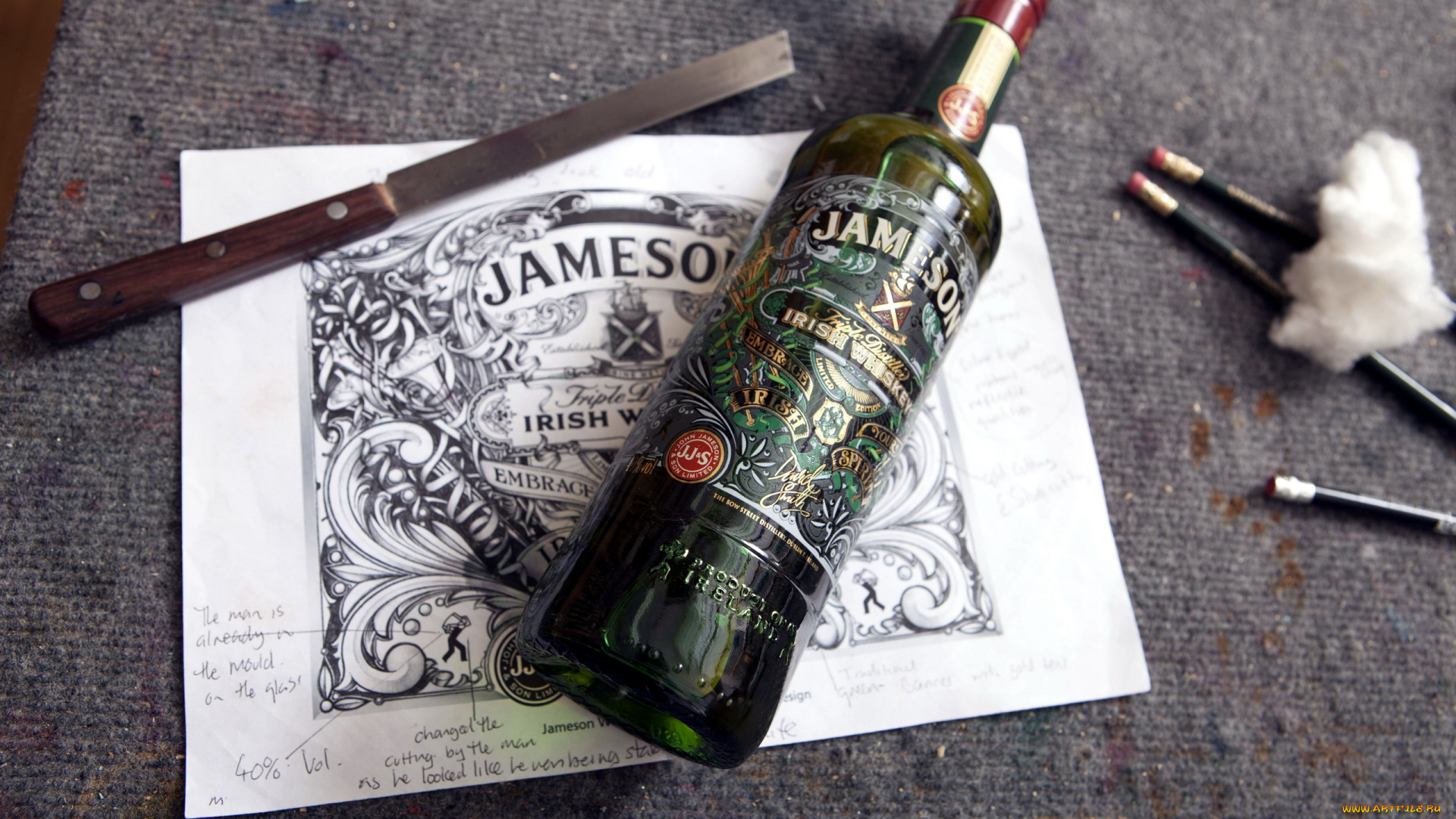 бренды, jameson, виски