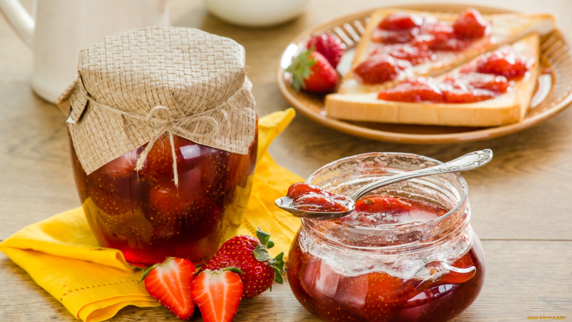 еда, мёд, , варенье, , повидло, , джем, варенье, клубника