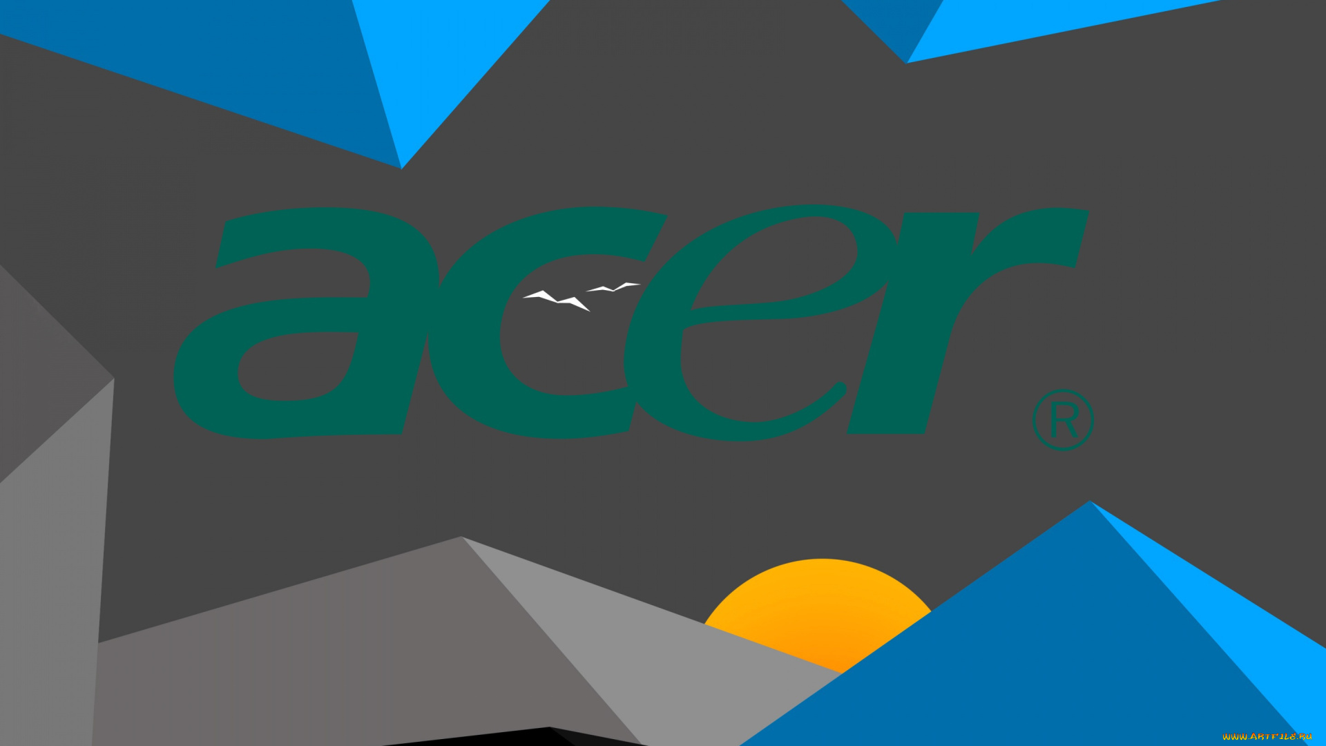 компьютеры, acer, фон, логотип