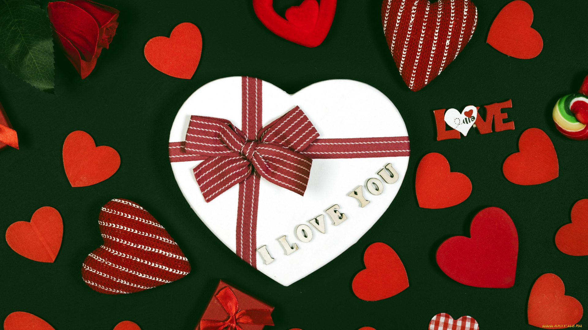 праздничные, день, святого, валентина, , сердечки, , любовь, подарок, сердечки