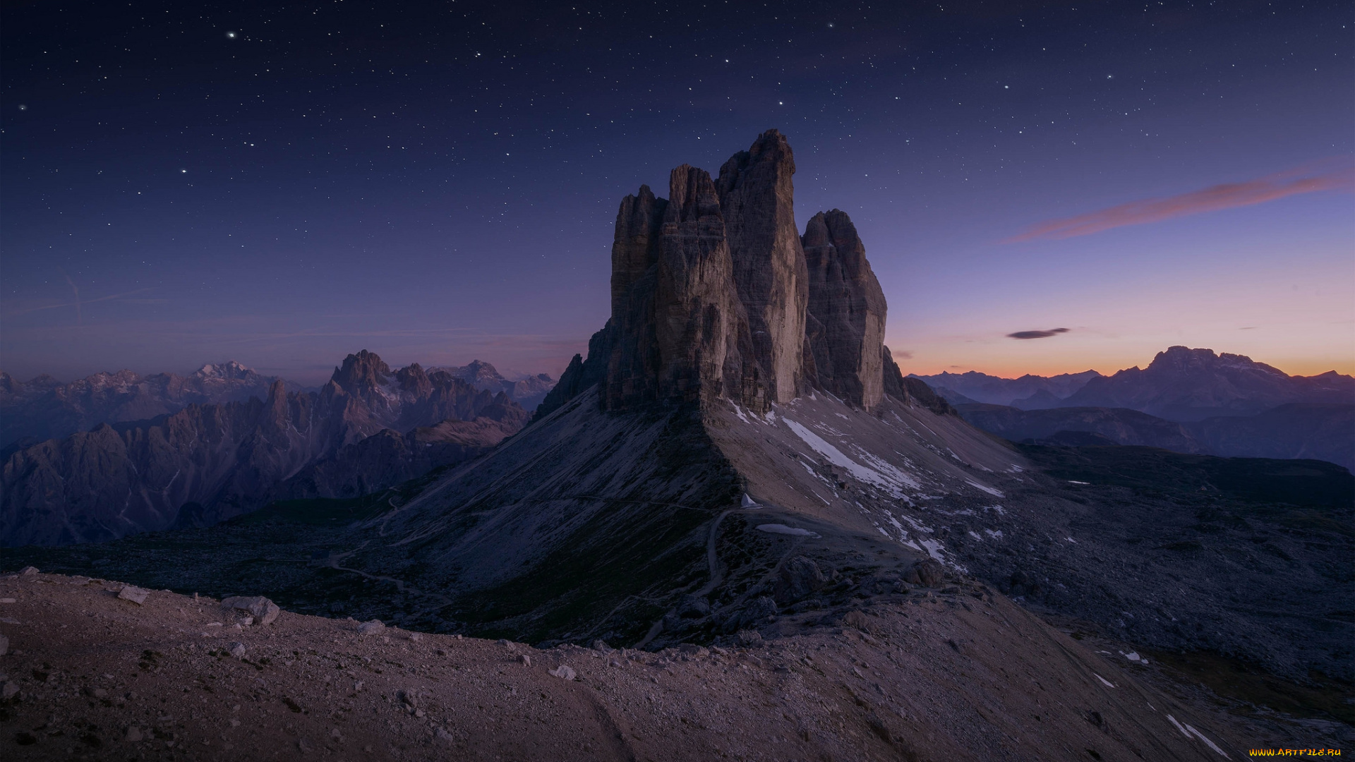 природа, горы, простор