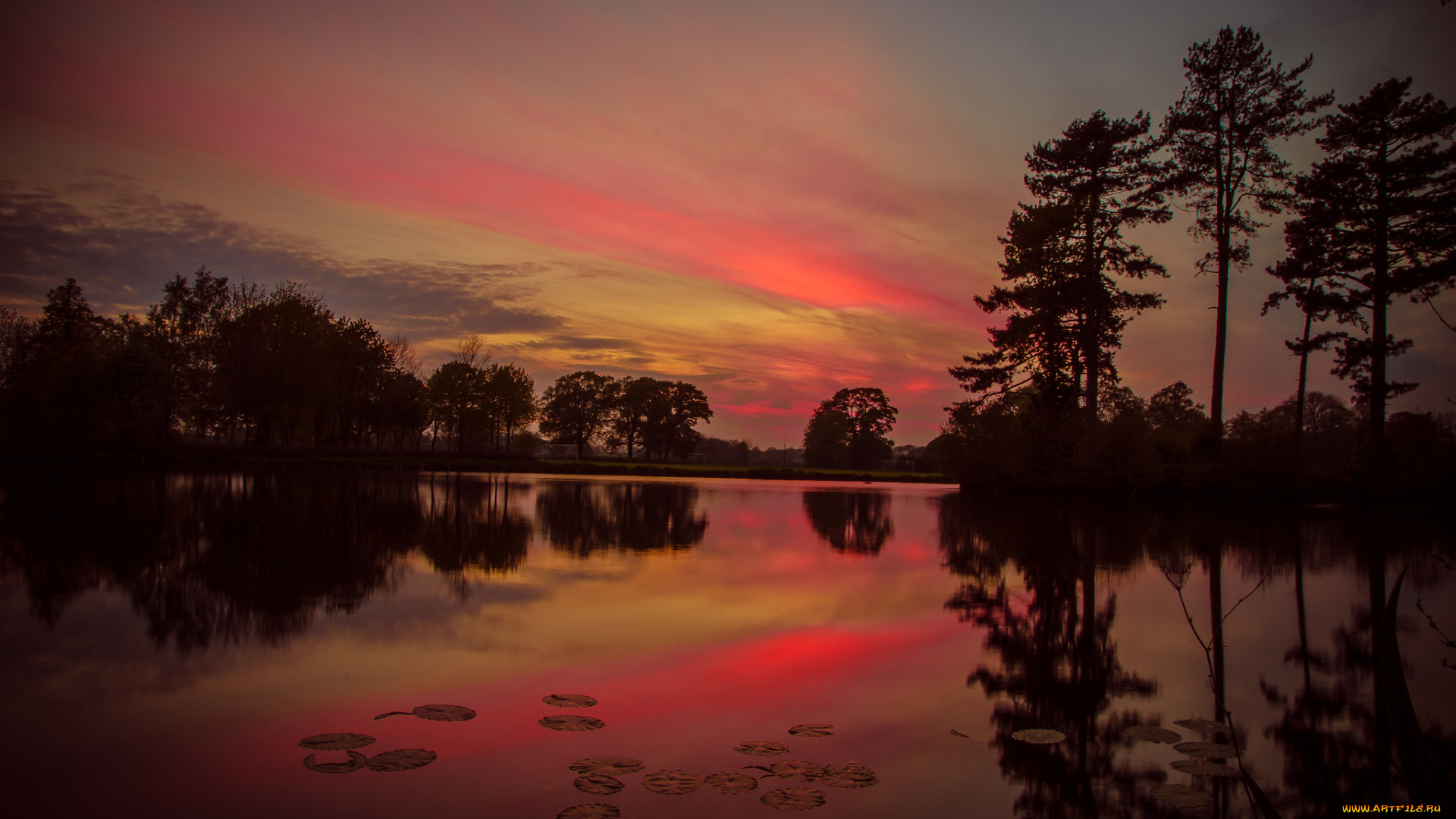 природа, восходы, закаты, простор