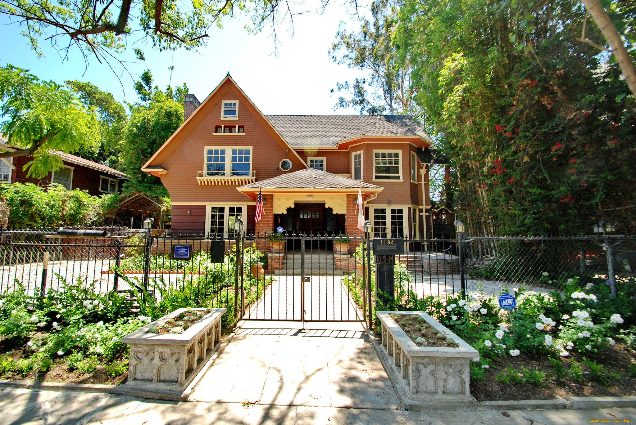 города, -, здания, , дома, жилой, дом