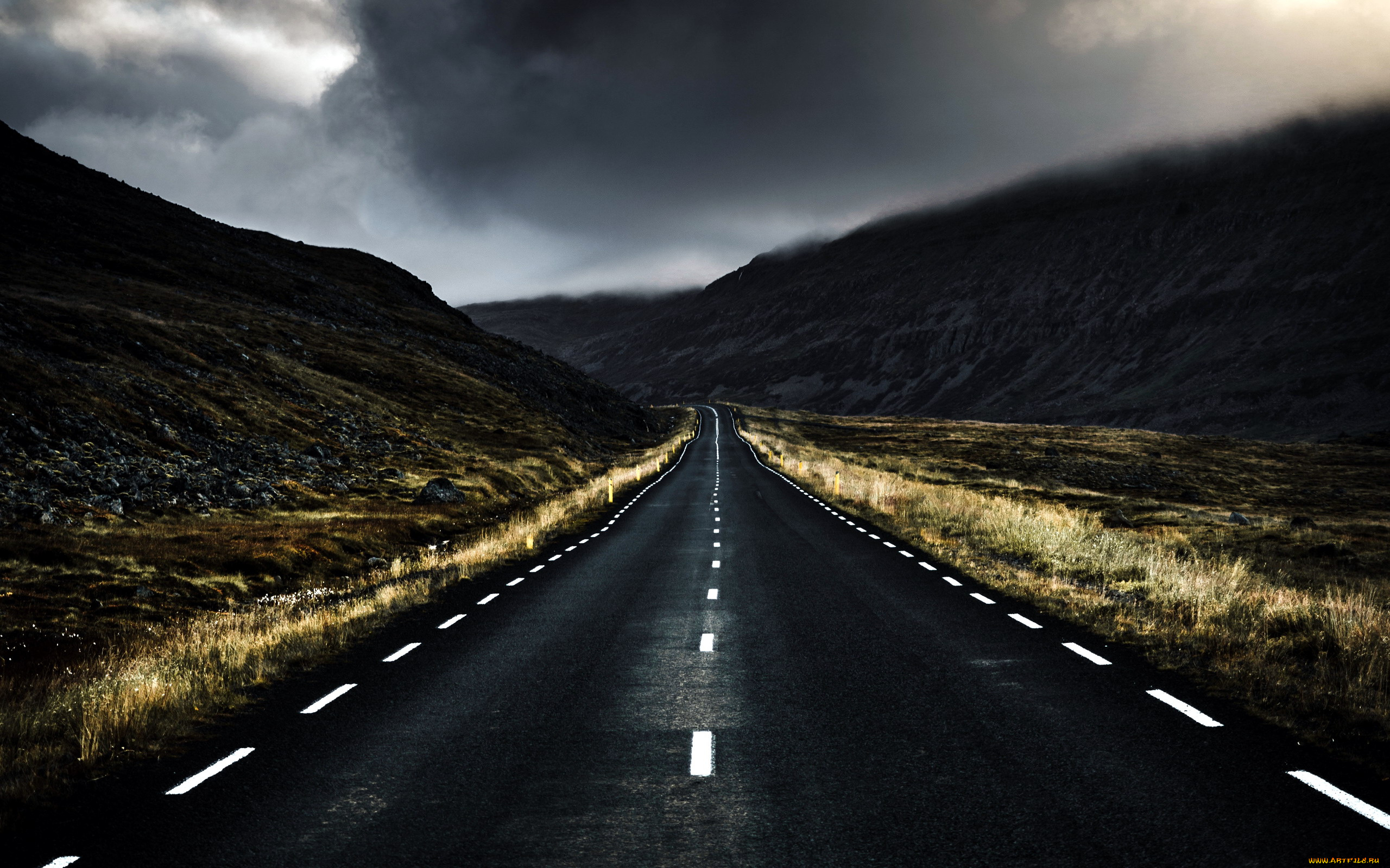 природа, дороги, шоссе