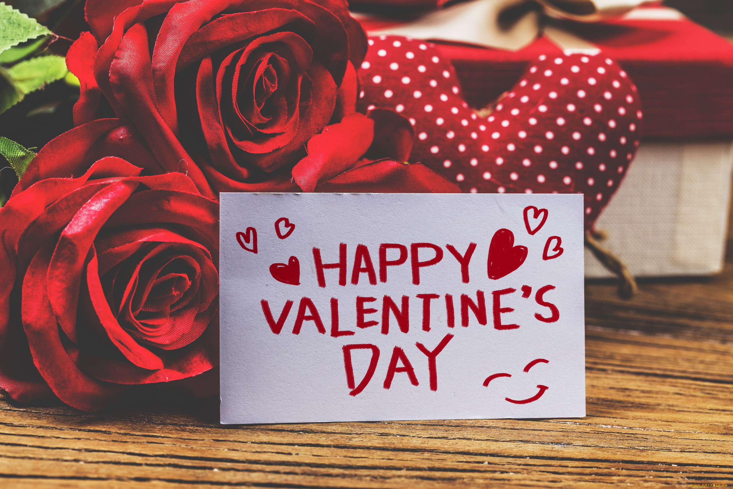 праздничные, день, святого, валентина, , сердечки, , любовь, розы, надпись