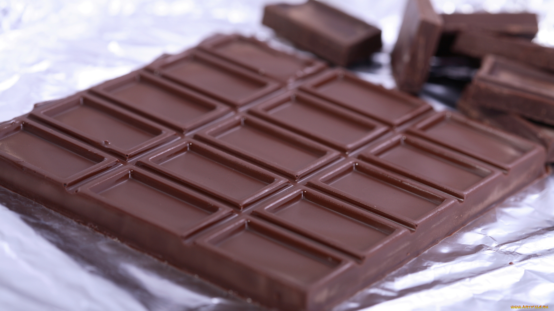 еда, конфеты, , шоколад, , сладости, шоколад, плитка, кусок, фольга