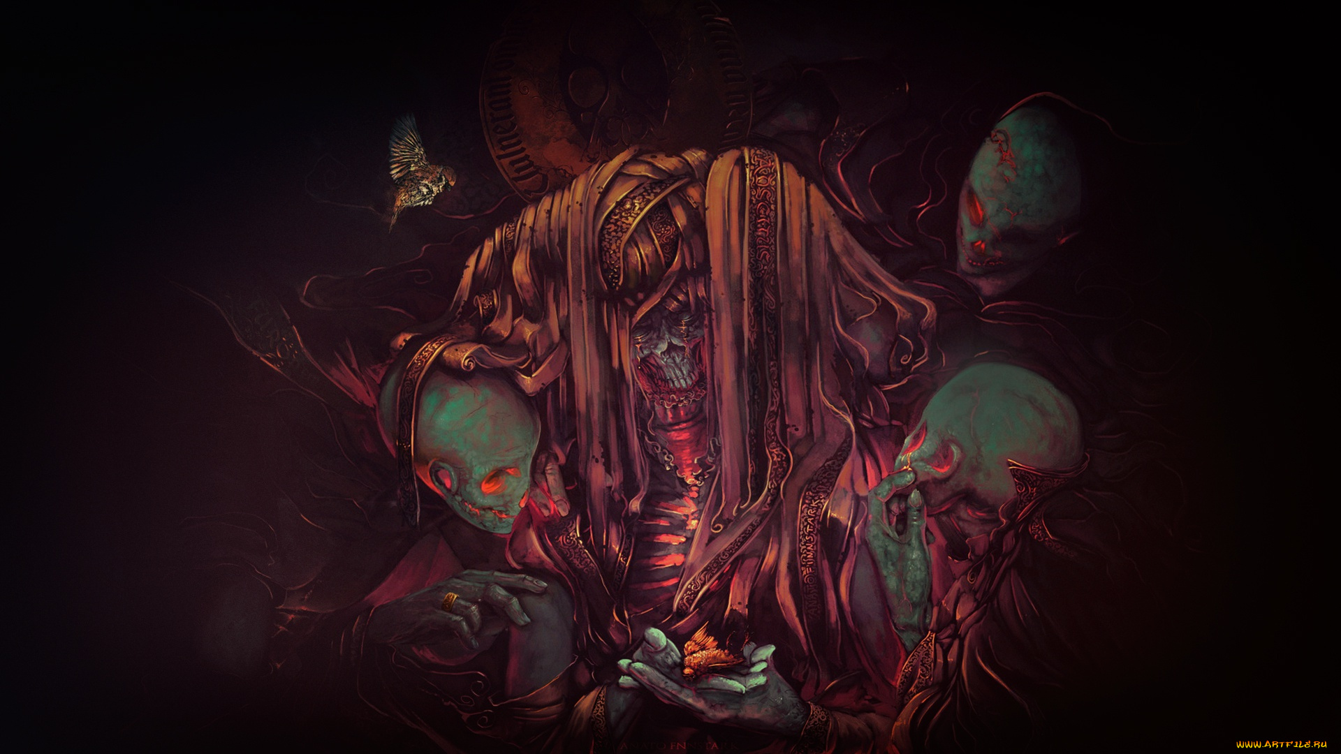 фэнтези, нежить, by, anato, finnstark