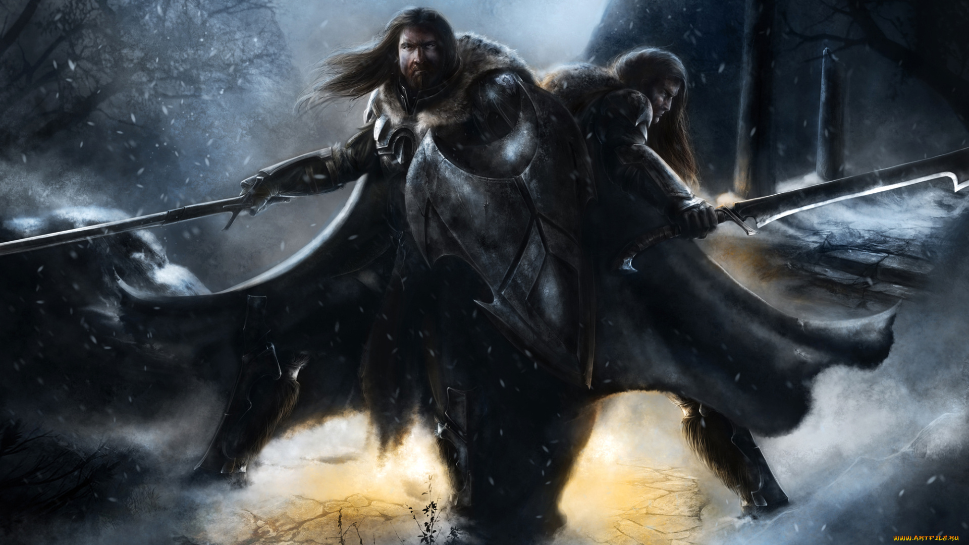 видео, игры, the, elder, scrolls, v, , skyrim, мужчины, фон, меч, щит