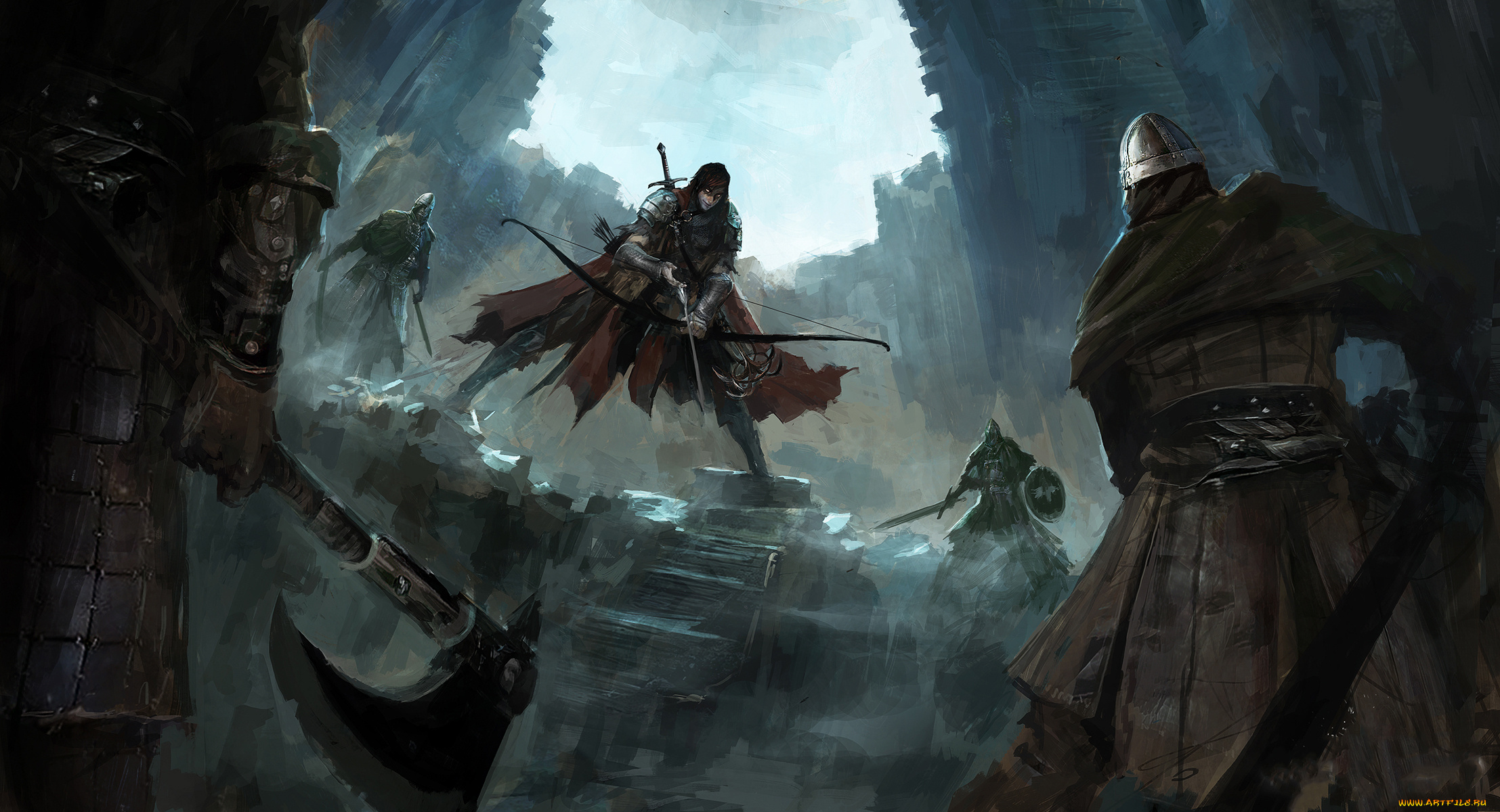 iron, blade, видео, игры, ~~~другое~~~, мужчины, фон, униформа, оружие