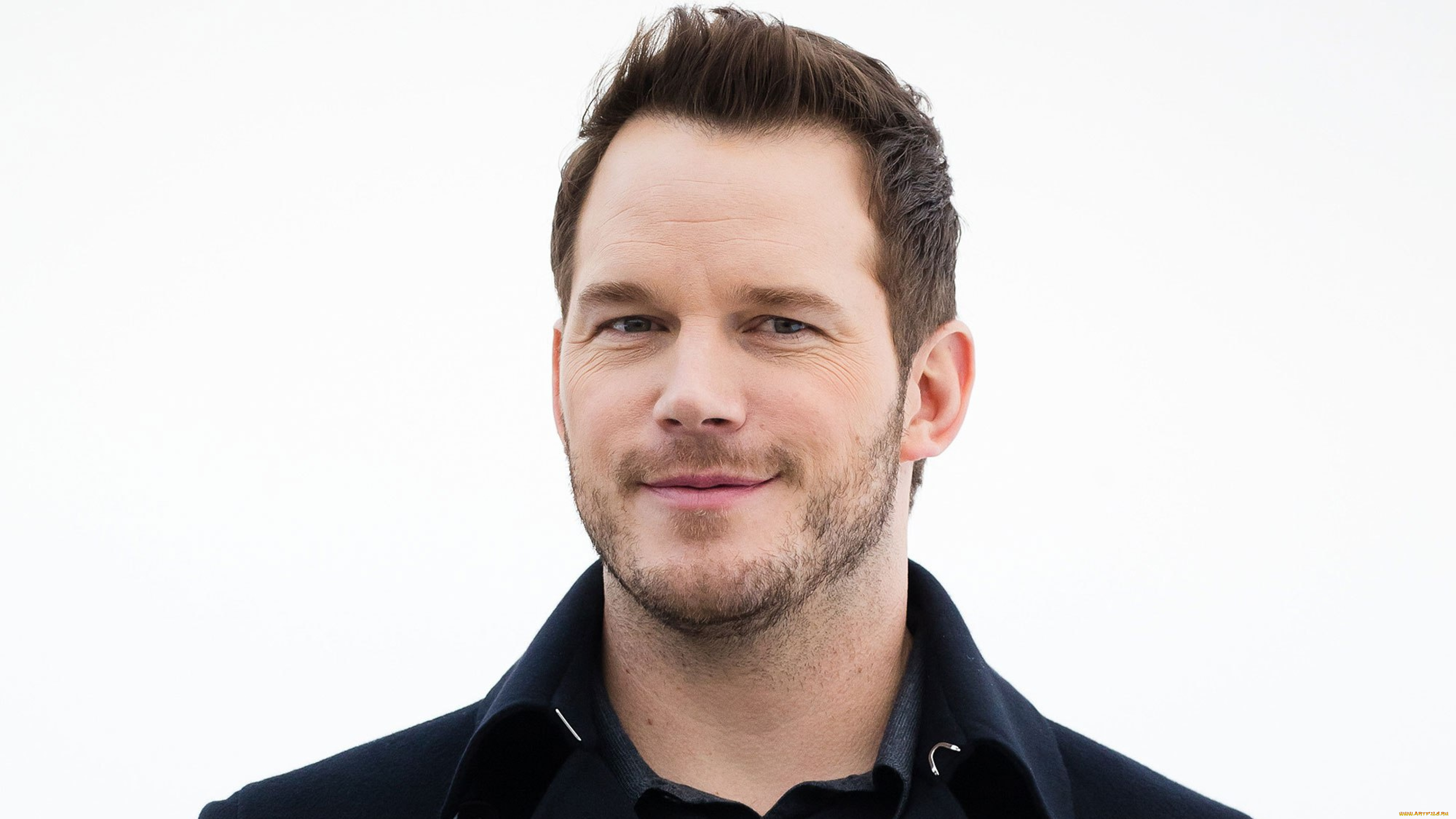 мужчины, chris, pratt, щетина, улыбка, лицо, актер